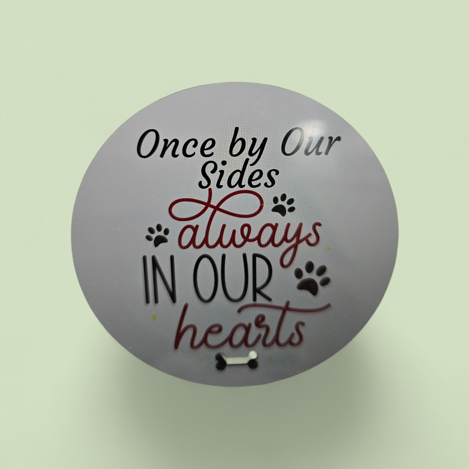 Personalized Double-Sided Ceramic Pet Memorial Ornament