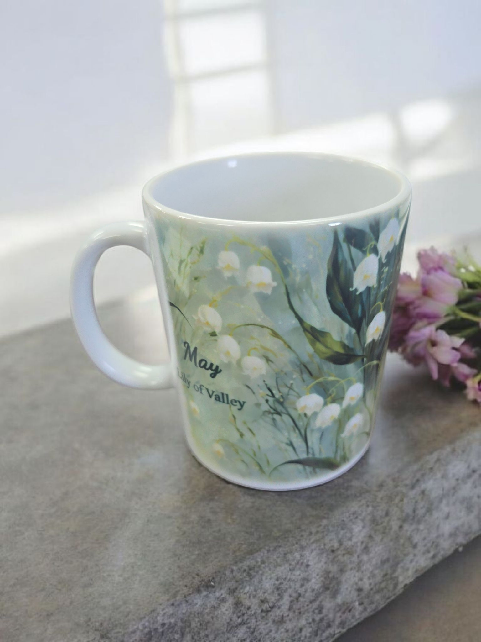 May Birthday Gift Box, Candle, Emerald Jewelry, Lily of the Valley Mug, Butterfly Box, Women's Gift