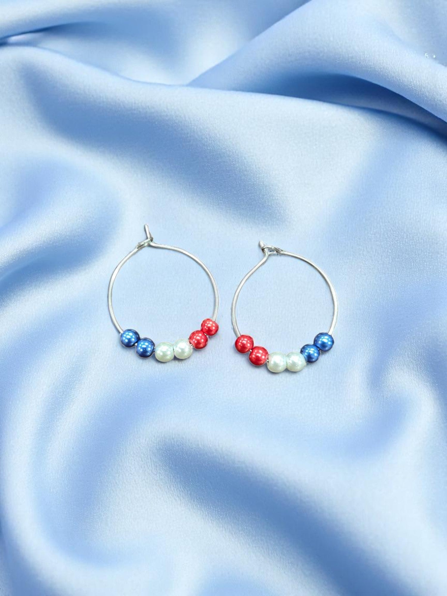 Patriotic Red, White & Blue Jewelry | Earrings, Bracelets & Sets