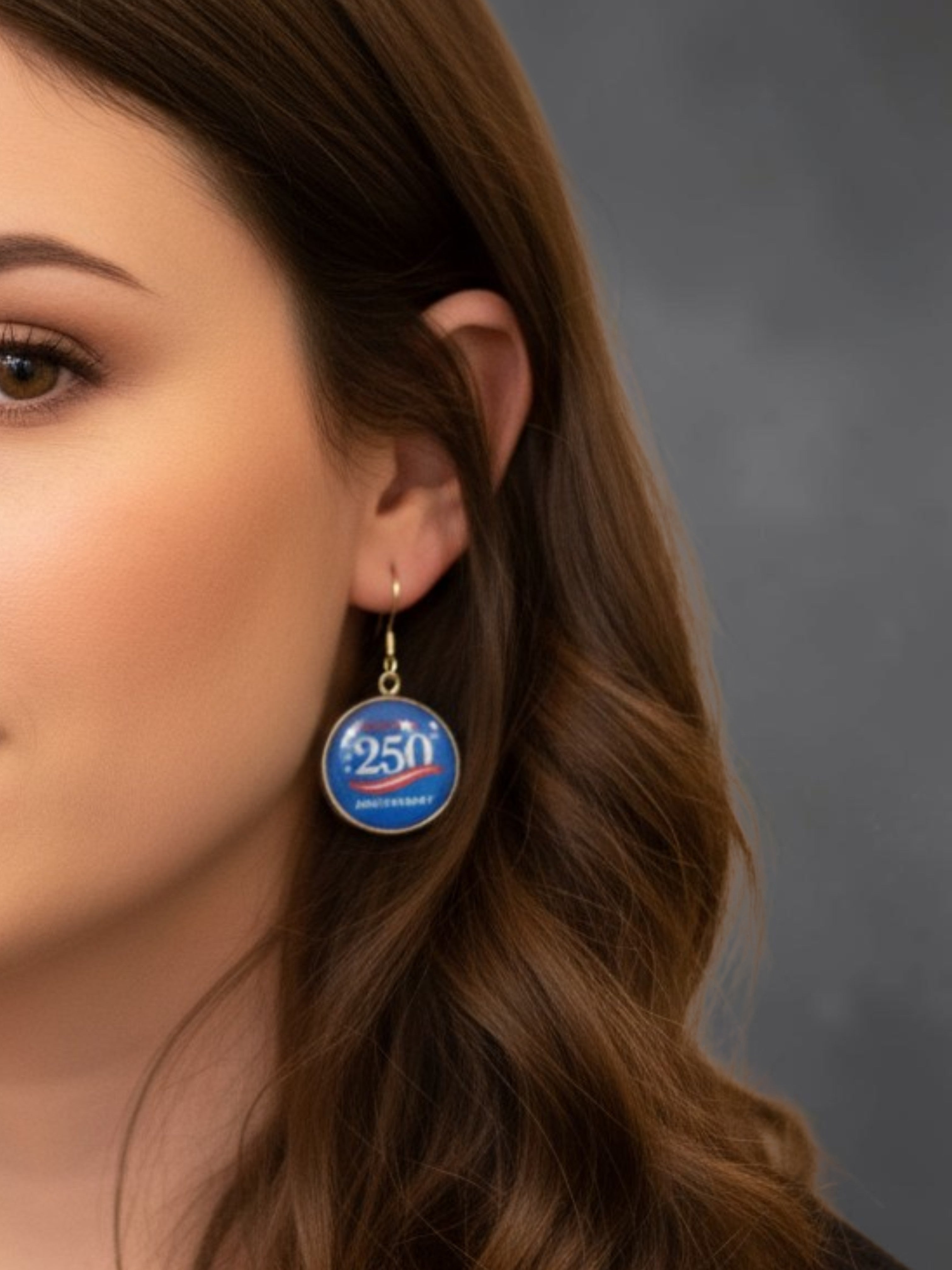 Michelle Marie's Limited Edition 250th Independence Anniversary Earrings