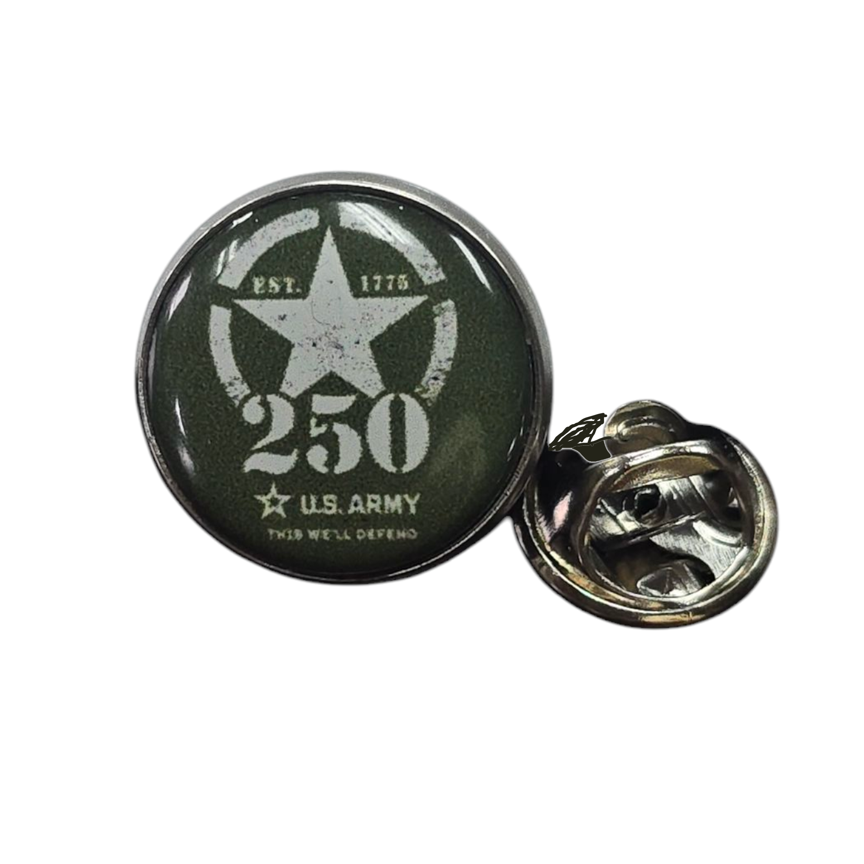 Limited Edition 250th Anniversary Military Tie Pin (Army, Navy, Marine Corps)
