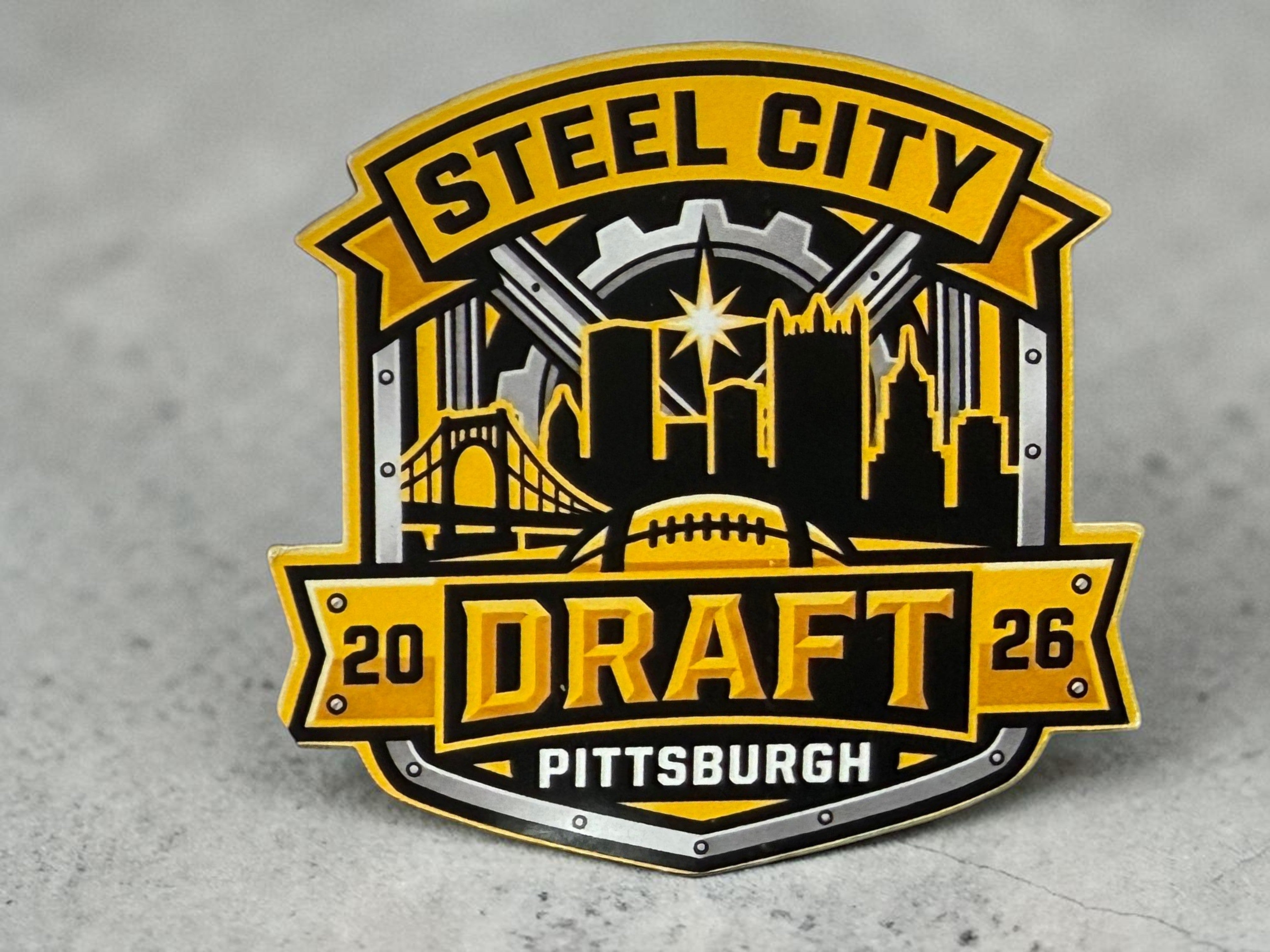 2026 Pittsburgh Draft Commemorative Cork Bracelet