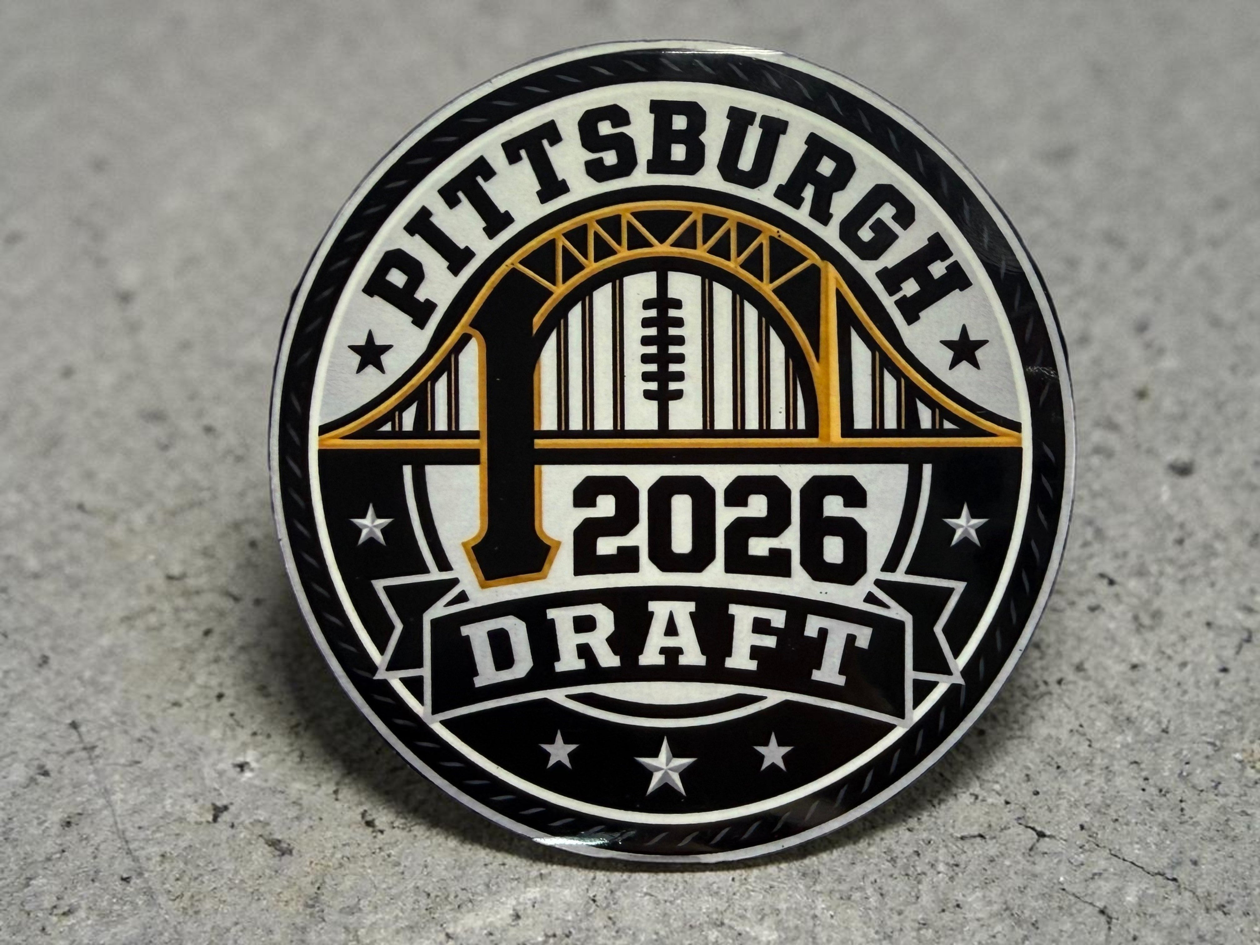 2026 Pittsburgh Draft Commemorative Cork Bracelet