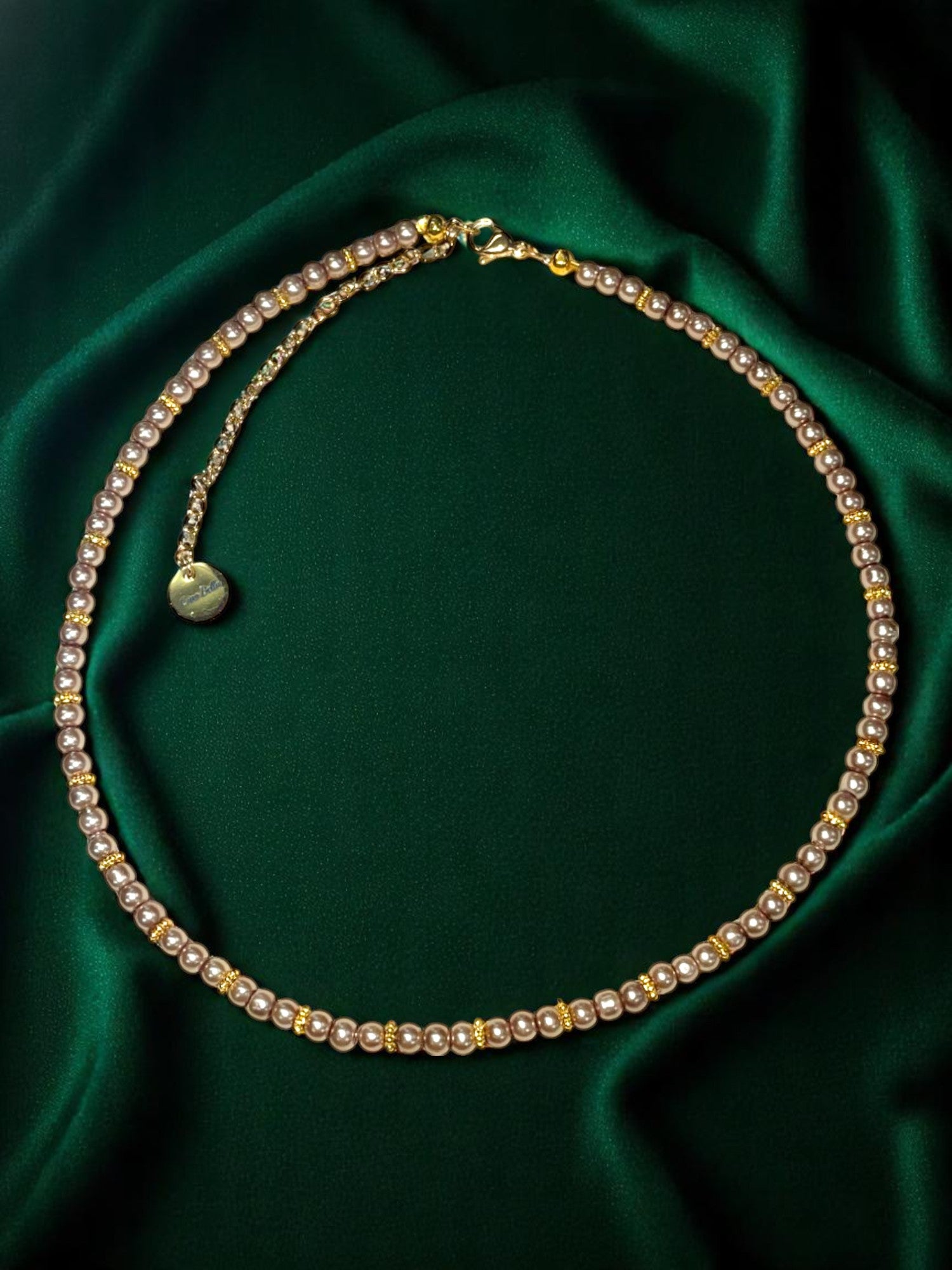 Pearl & Daisy Spacer Necklace
