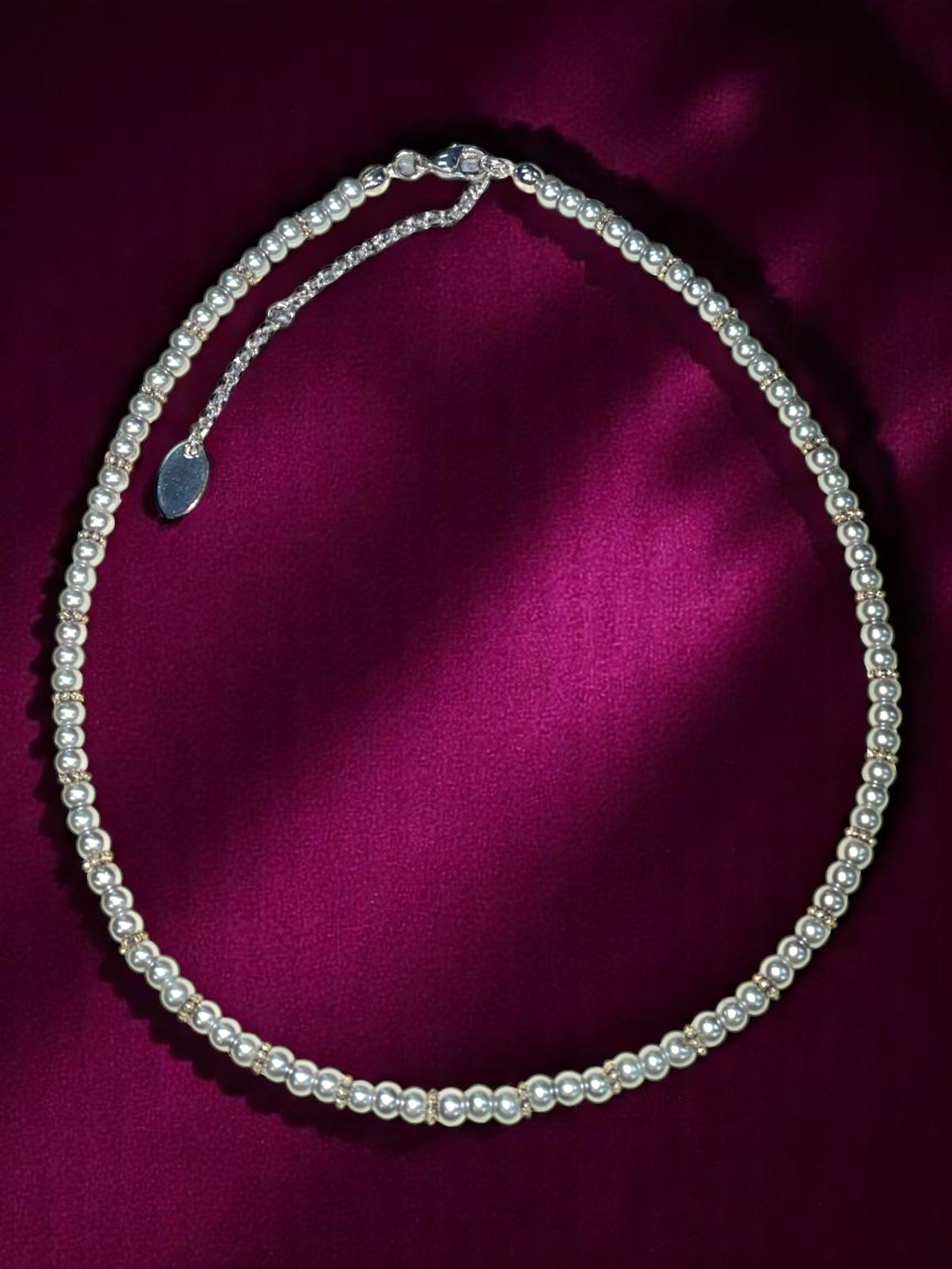 Pearl & Daisy Spacer Necklace