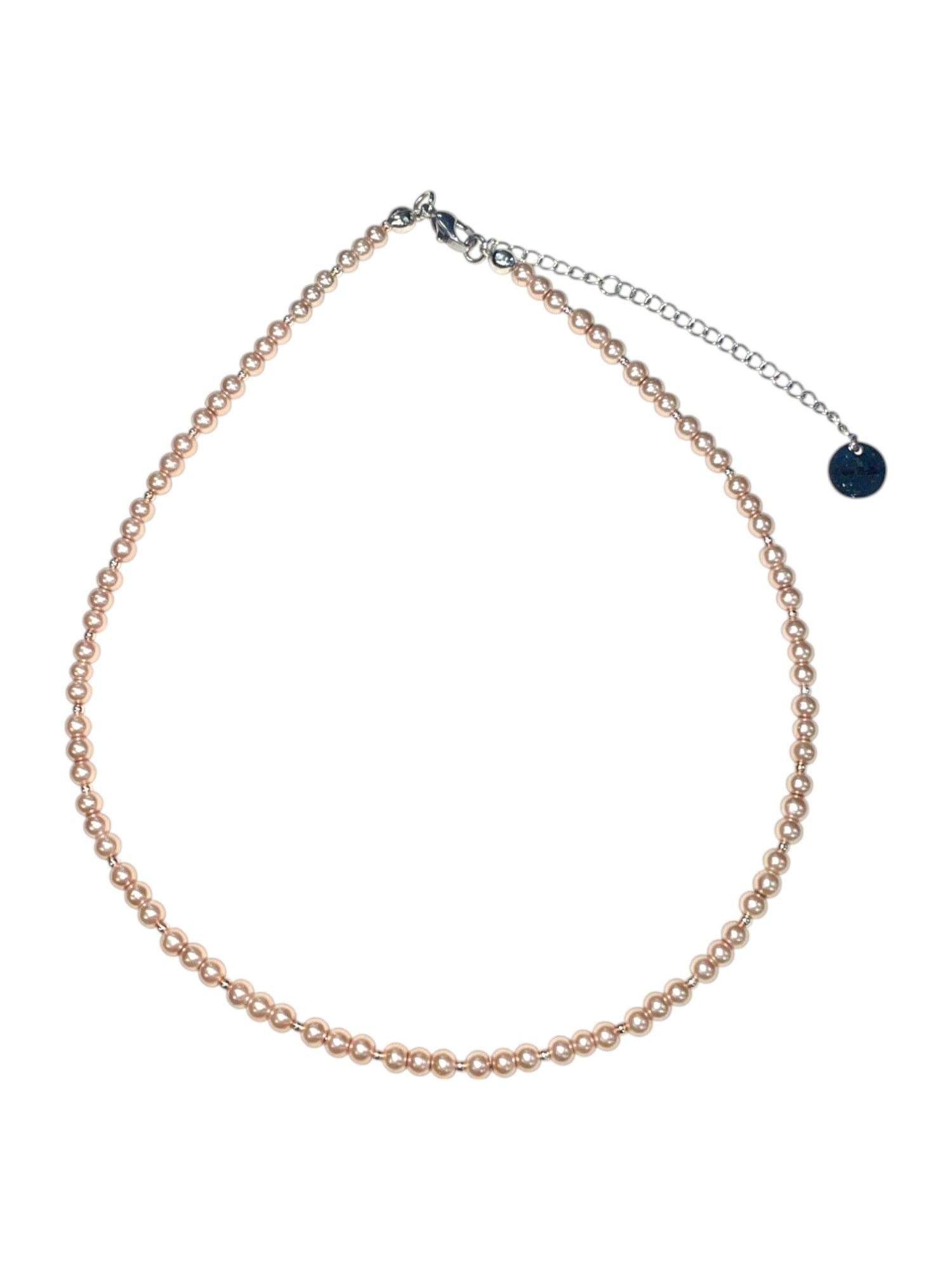 Stainless Steel Pearl Necklace | 16" with 3" Extender