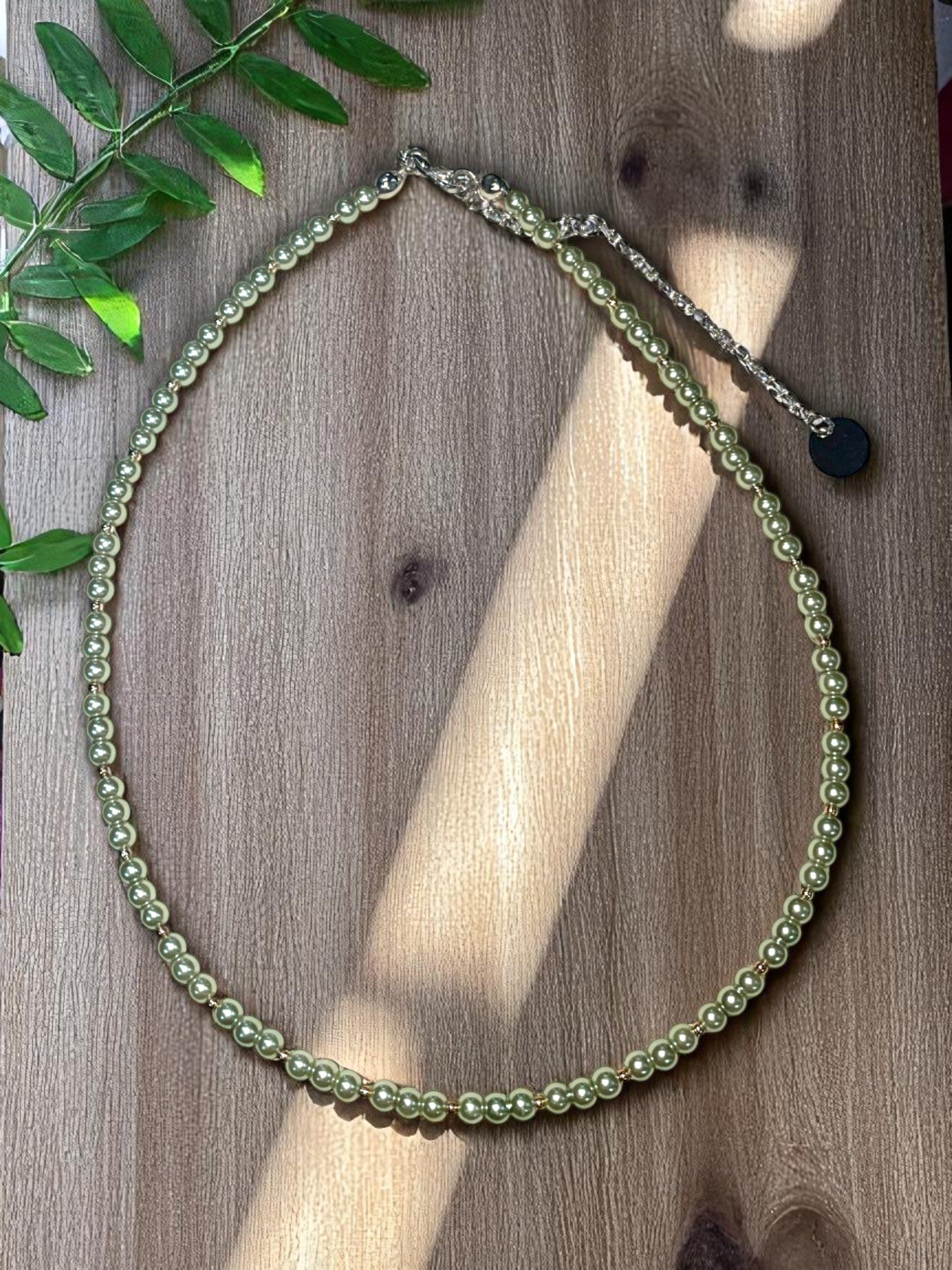 Stainless Steel Pearl Necklace | 16" with 3" Extender