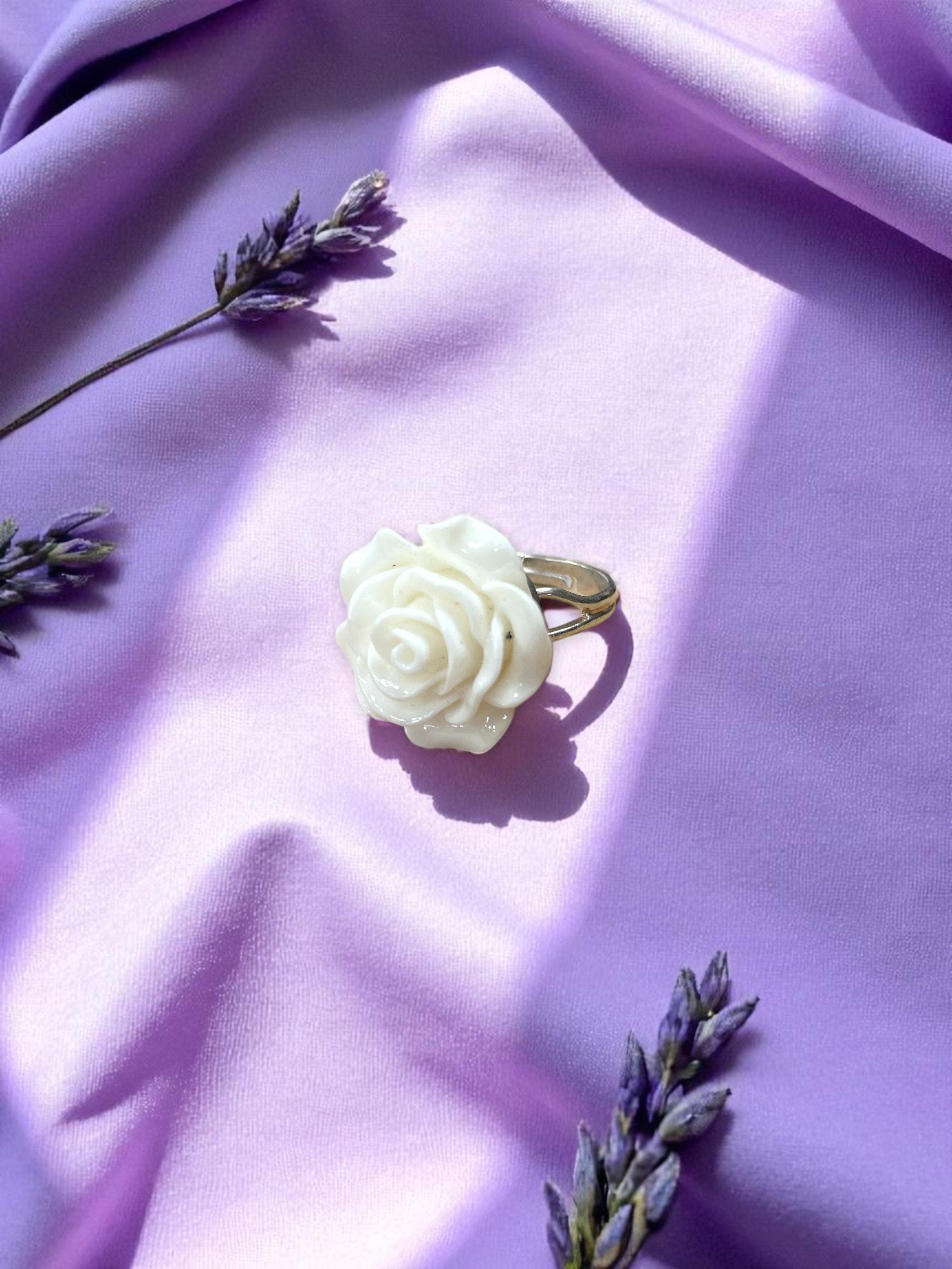 Vibrant Rose Blossom Ring | A Petal-Perfect Pop of Color