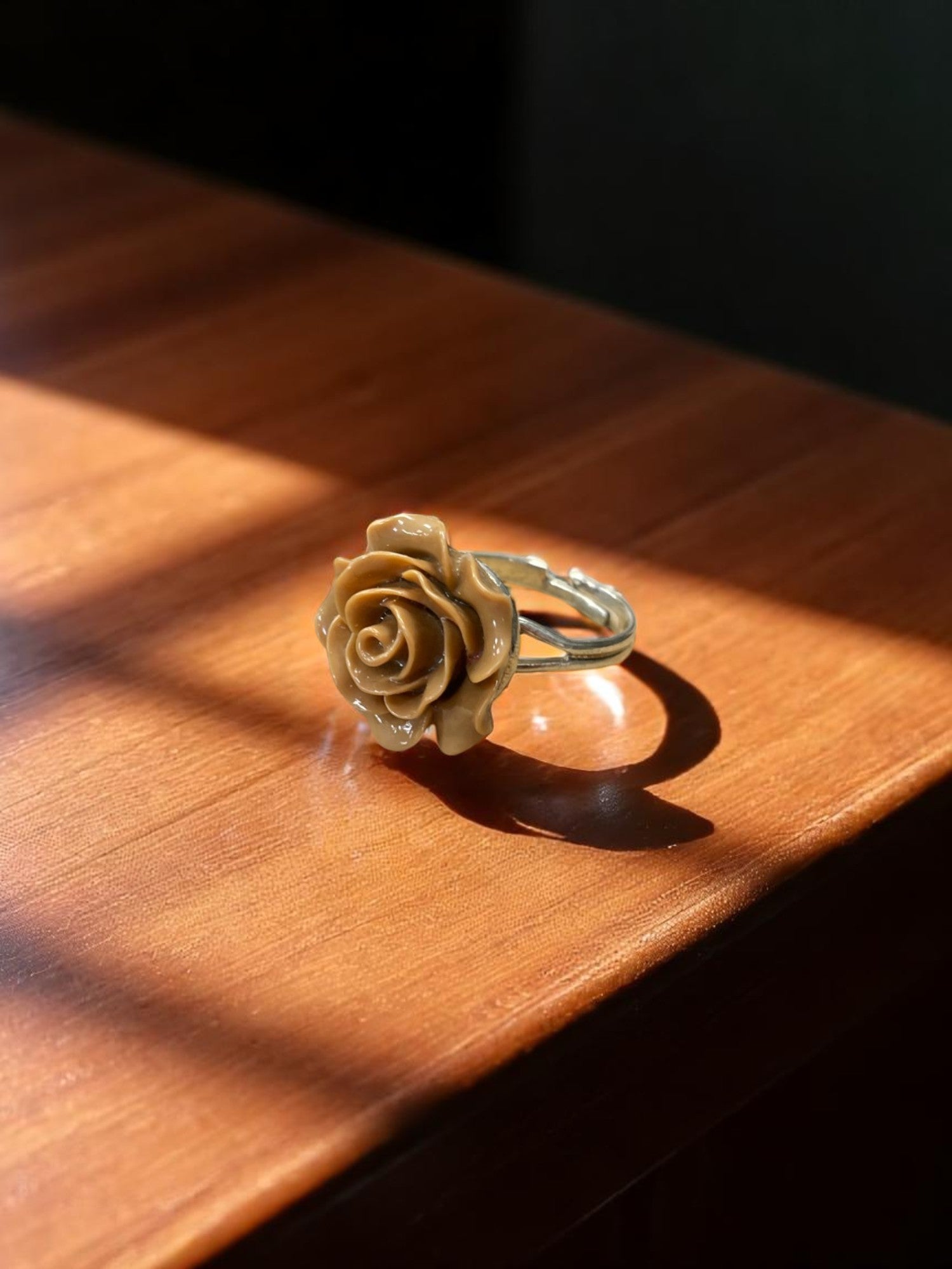Vibrant Rose Blossom Ring | A Petal-Perfect Pop of Color