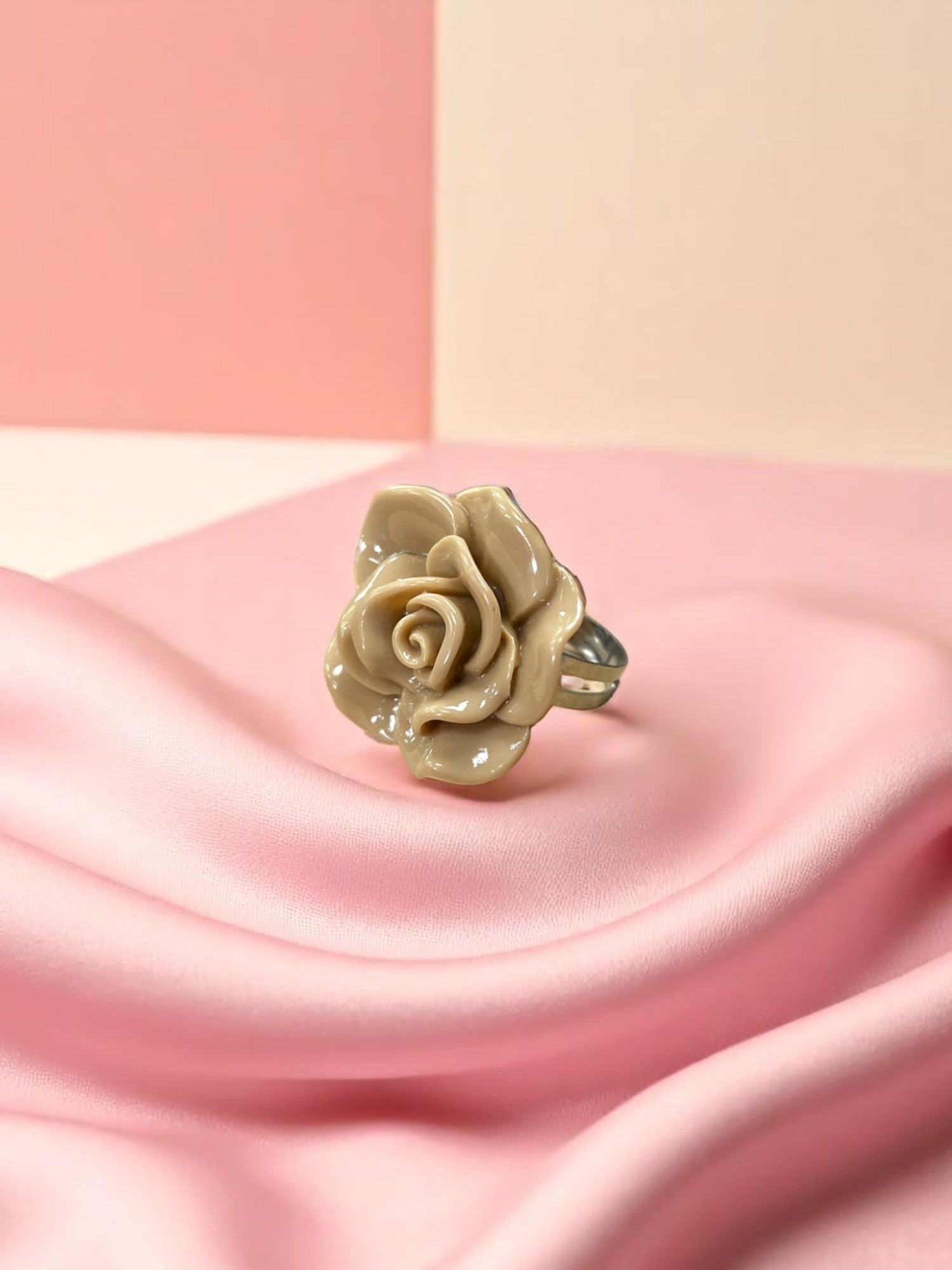 Vibrant Rose Blossom Ring | A Petal-Perfect Pop of Color