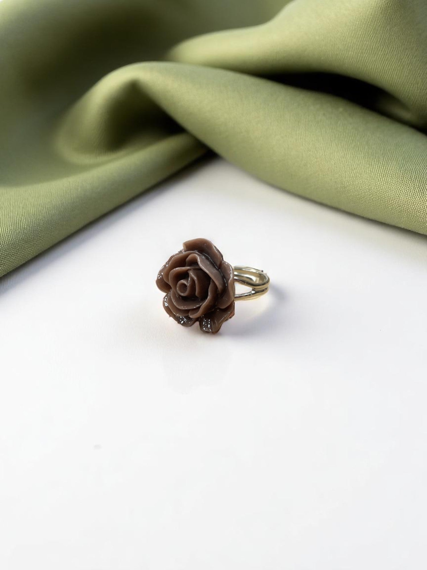 Vibrant Rose Blossom Ring | A Petal-Perfect Pop of Color