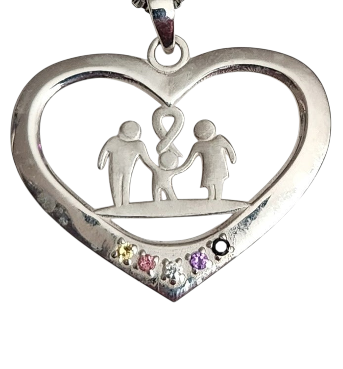 The Walking Miracles Hope Collection Silver Pendant