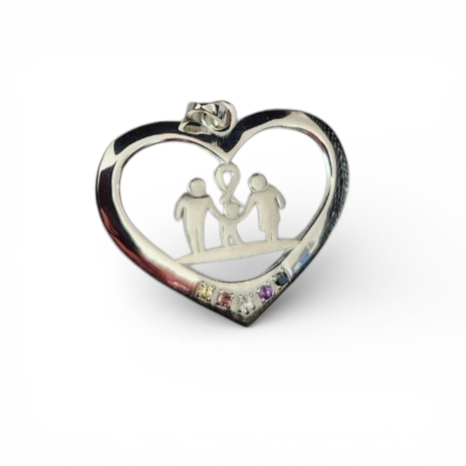 The Walking Miracles Family Foundation Heart Collection Pendant