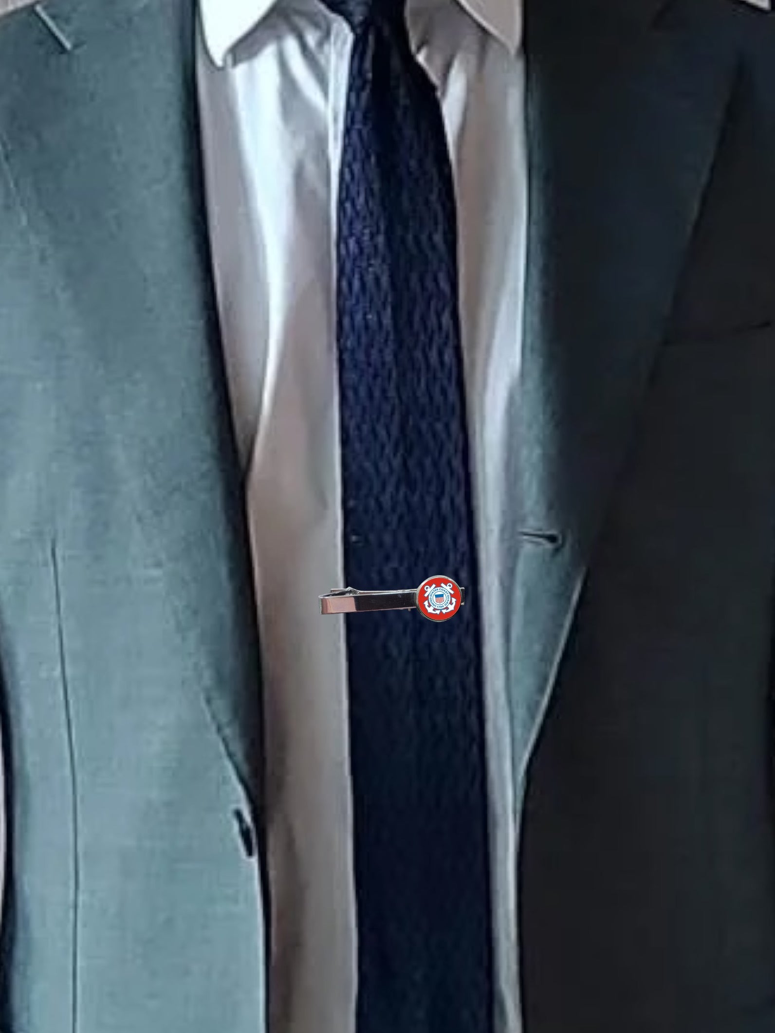 Coast Guard Tie Bar - Officially Licensed Military Accessory