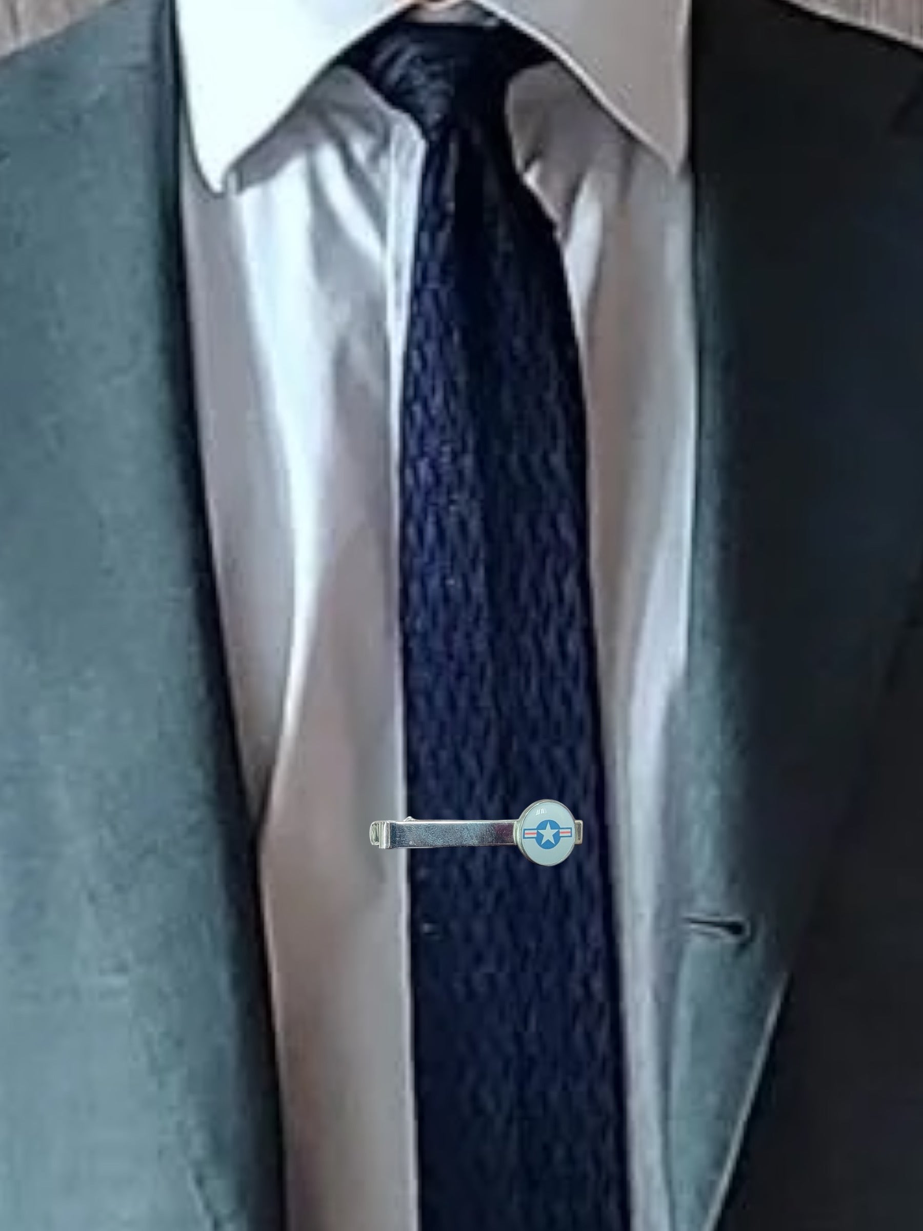 Roundel Tie Bar- Officially Licensed Military Accessories
