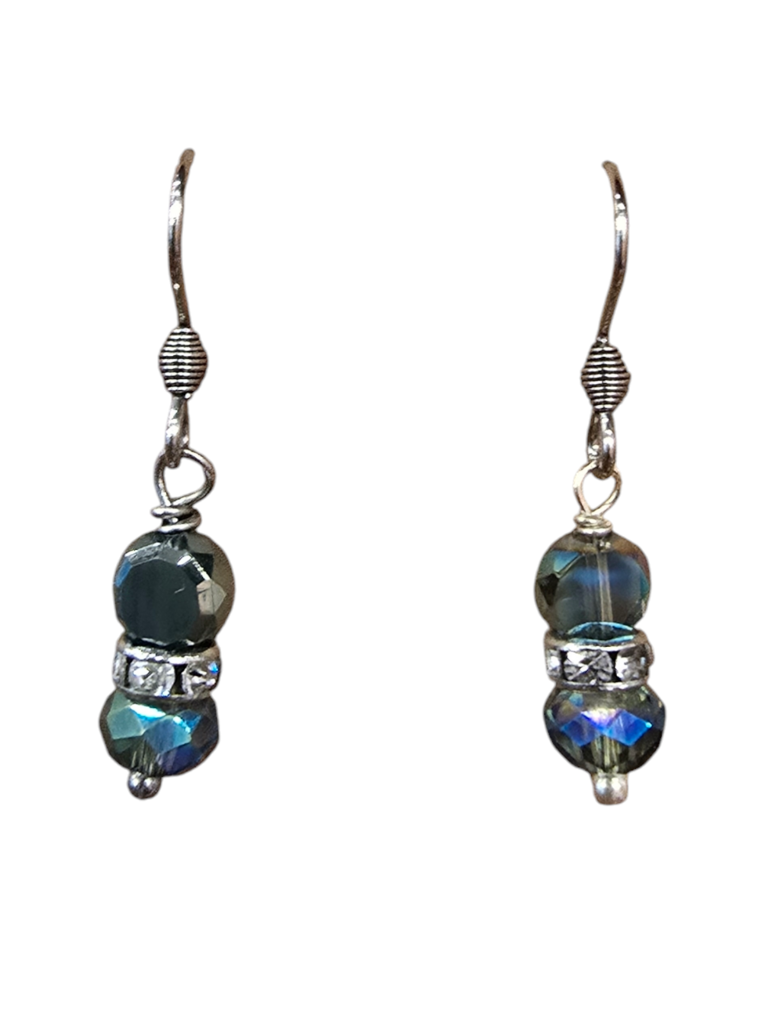 Michelle Marie's Sparling Crystal Drop Earrings | Variety of Colors | Sterling Silver or Gold Plated Ear Wires