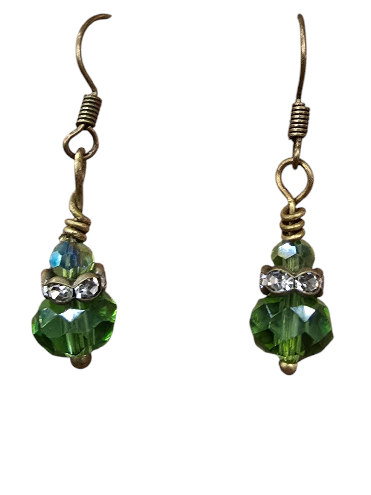 Michelle Marie's Sparling Crystal Drop Earrings | Variety of Colors | Sterling Silver or Gold Plated Ear Wires