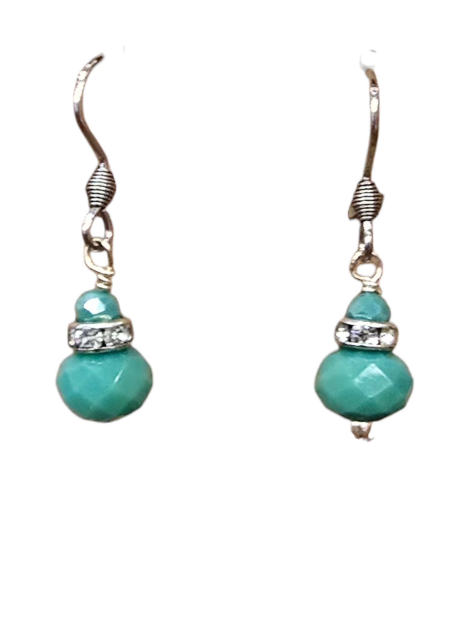 Michelle Marie's Sparling Crystal Drop Earrings | Variety of Colors | Sterling Silver or Gold Plated Ear Wires