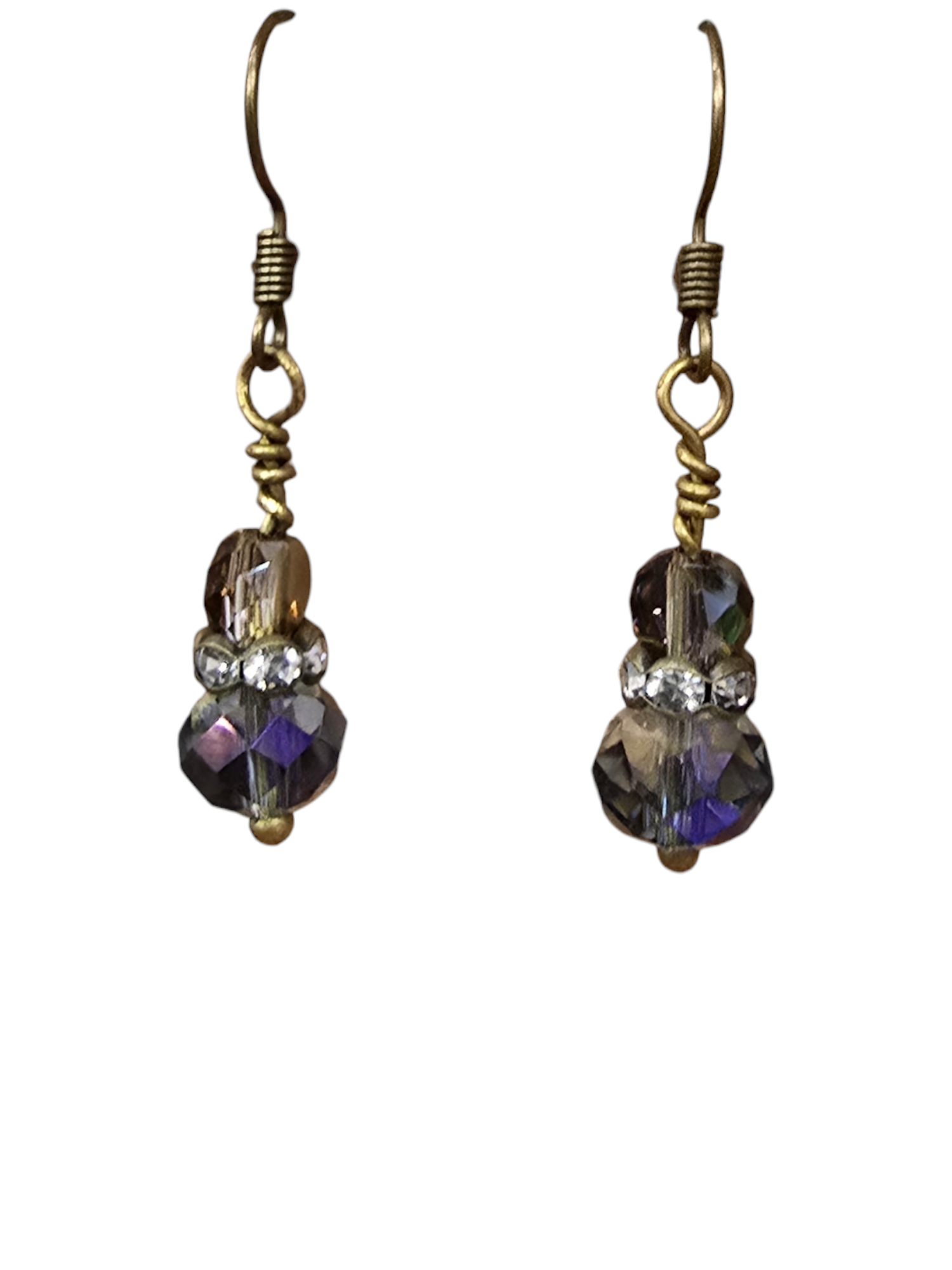 Michelle Marie's Sparling Crystal Drop Earrings | Variety of Colors | Sterling Silver or Gold Plated Ear Wires