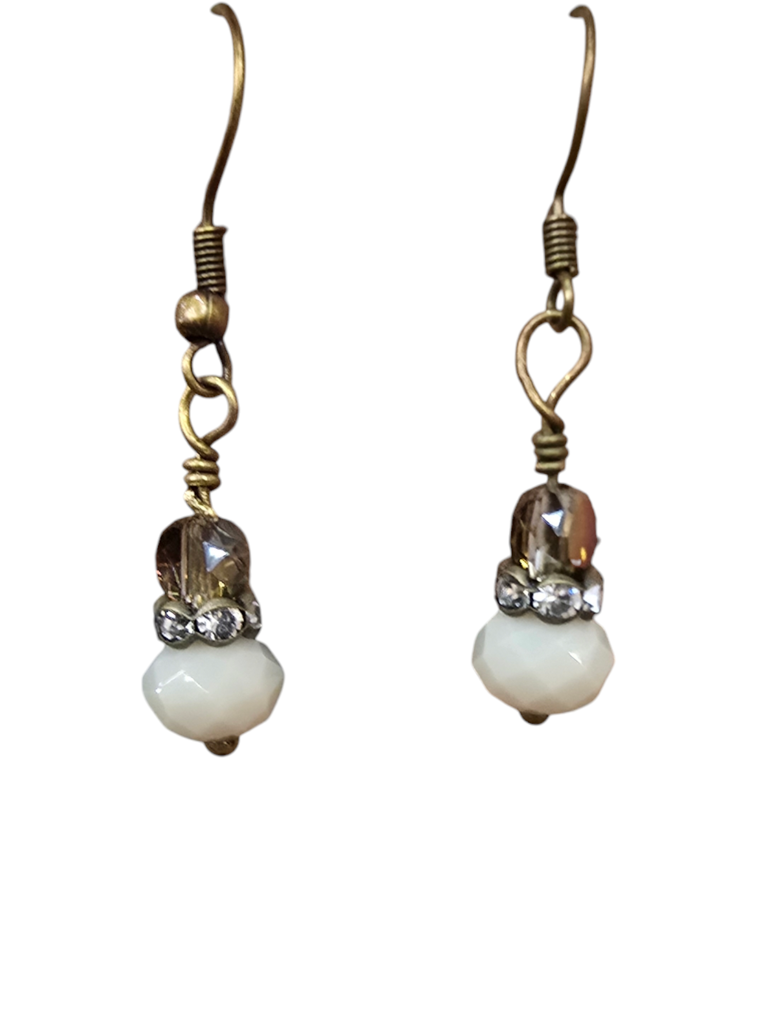 Michelle Marie's Sparling Crystal Drop Earrings | Variety of Colors | Sterling Silver or Gold Plated Ear Wires