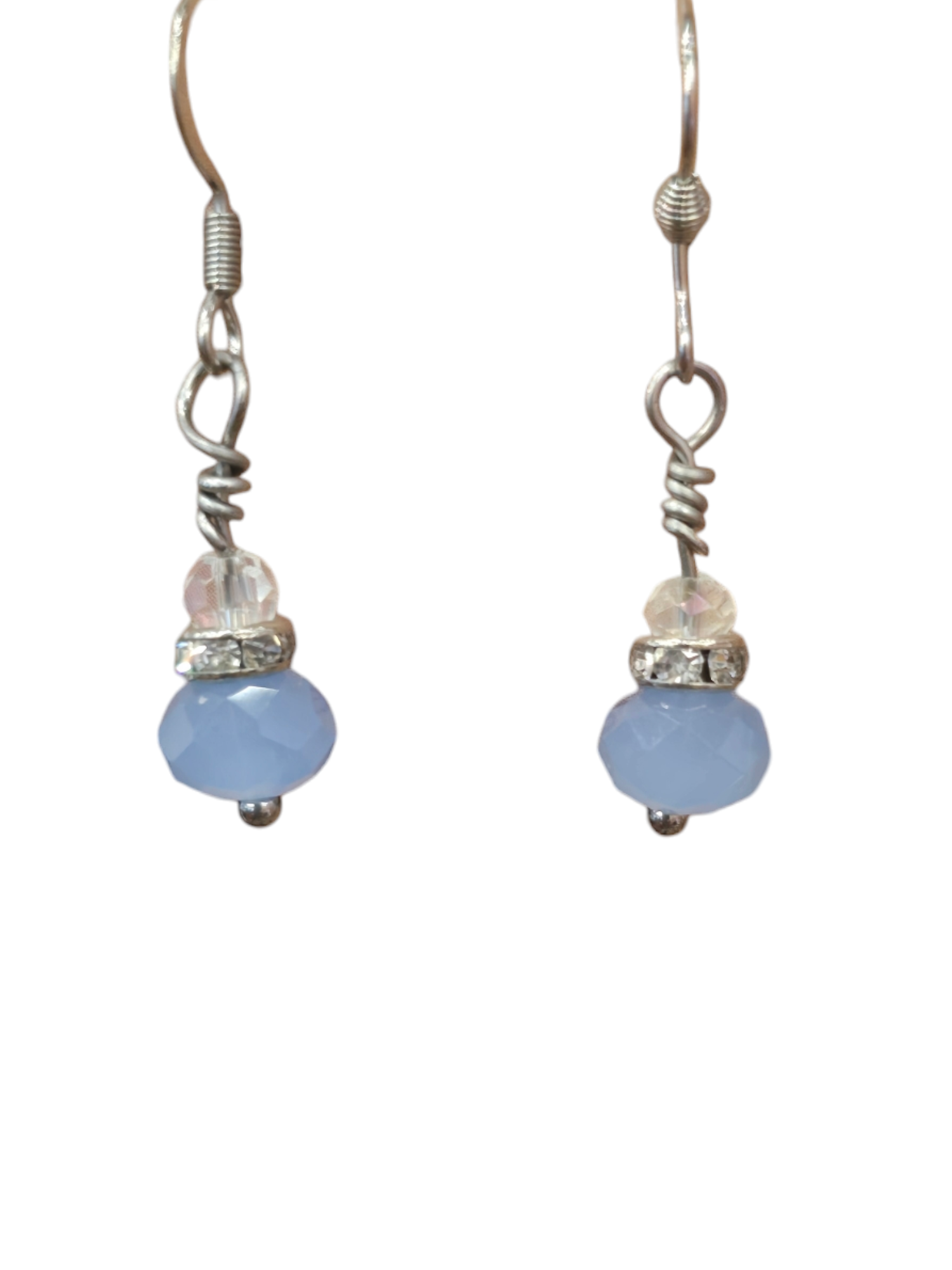 Michelle Marie's Sparling Crystal Drop Earrings | Variety of Colors | Sterling Silver or Gold Plated Ear Wires
