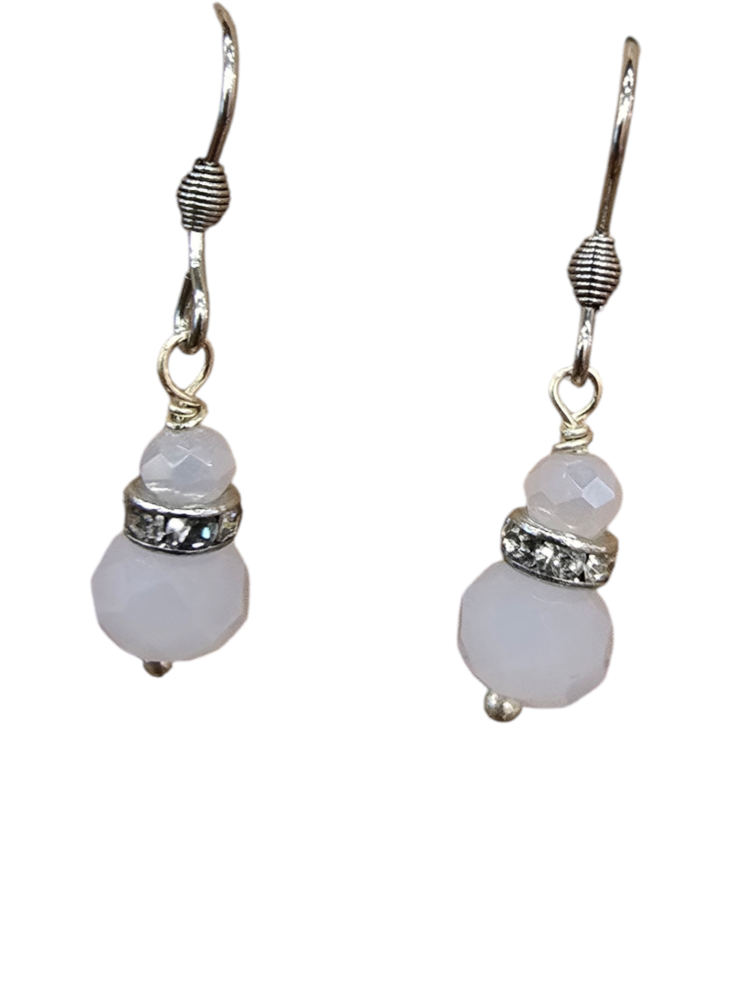 Michelle Marie's Sparling Crystal Drop Earrings | Variety of Colors | Sterling Silver or Gold Plated Ear Wires