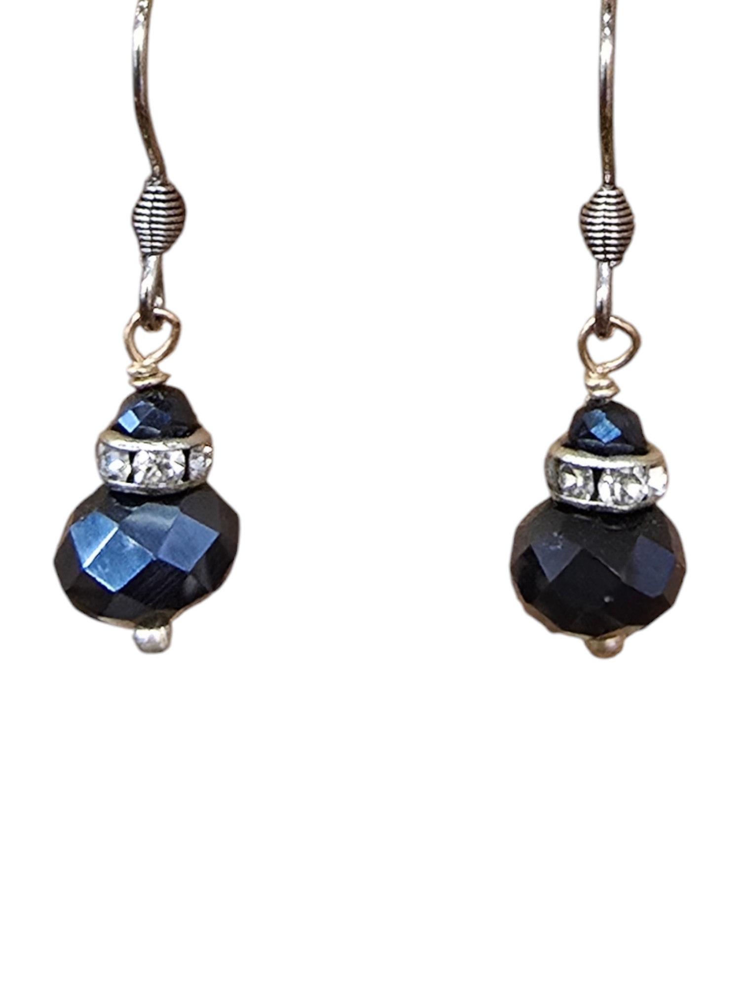 Michelle Marie's Sparling Crystal Drop Earrings | Variety of Colors | Sterling Silver or Gold Plated Ear Wires