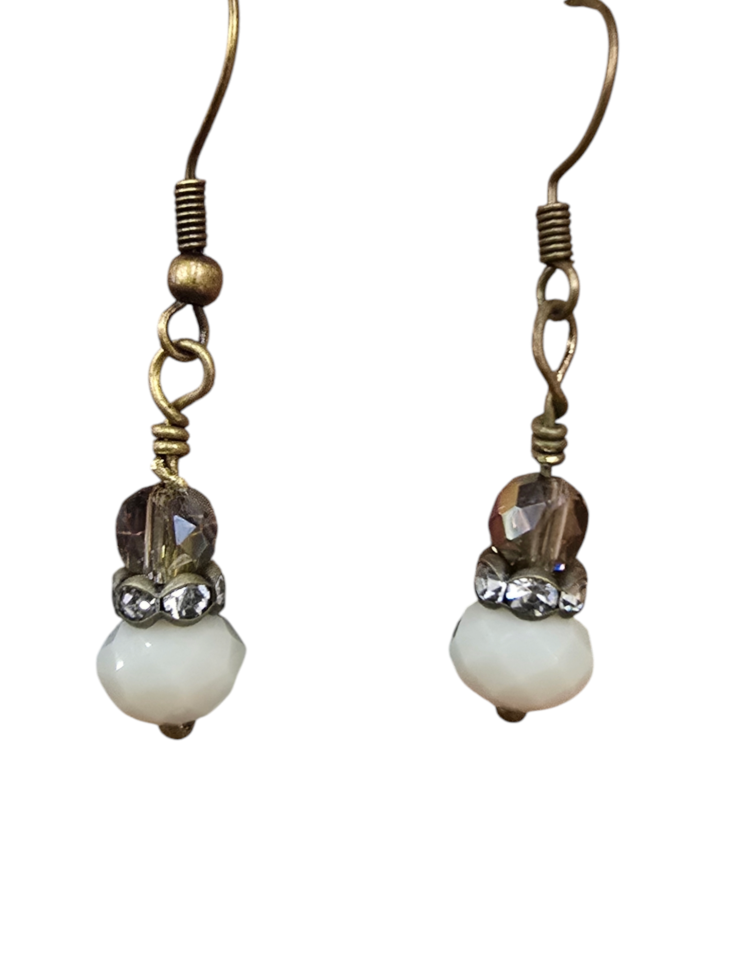 Michelle Marie's Sparling Crystal Drop Earrings | Variety of Colors | Sterling Silver or Gold Plated Ear Wires