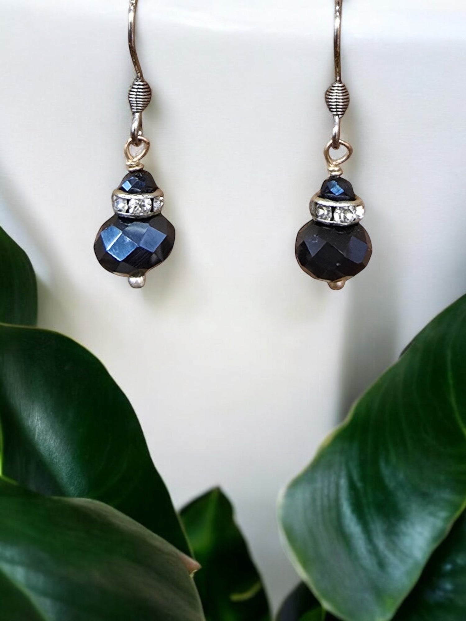 Michelle Marie's Sparling Crystal Drop Earrings | Variety of Colors | Sterling Silver or Gold Plated Ear Wires