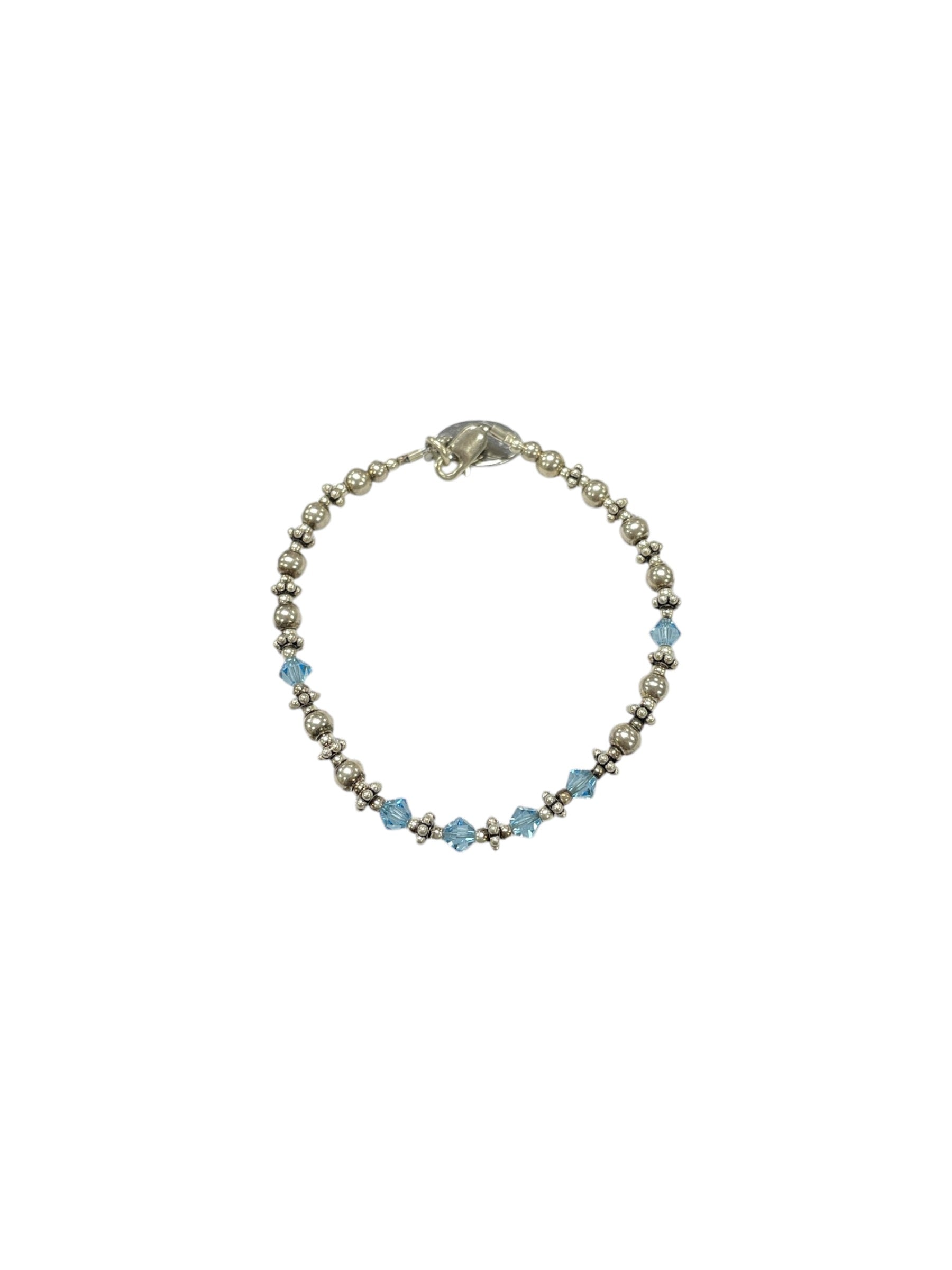 Sterling Silver Birthstone Austrian Crystal Bracelet | A Magical Accessory