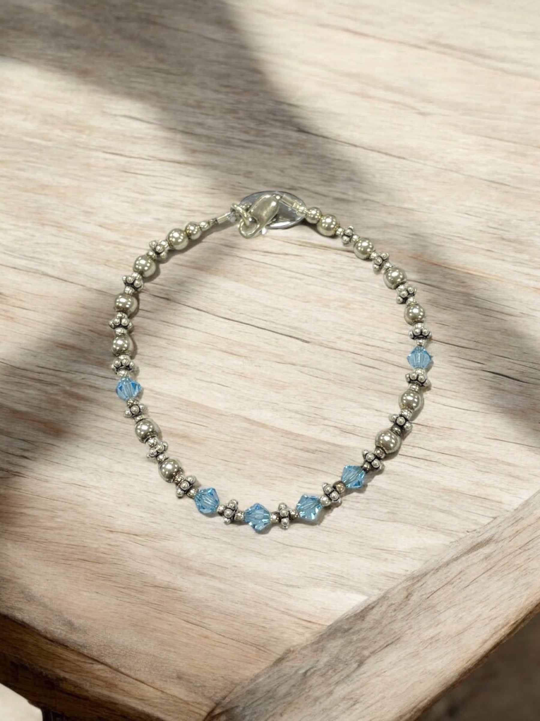 Sterling Silver Birthstone Austrian Crystal Bracelet | A Magical Accessory