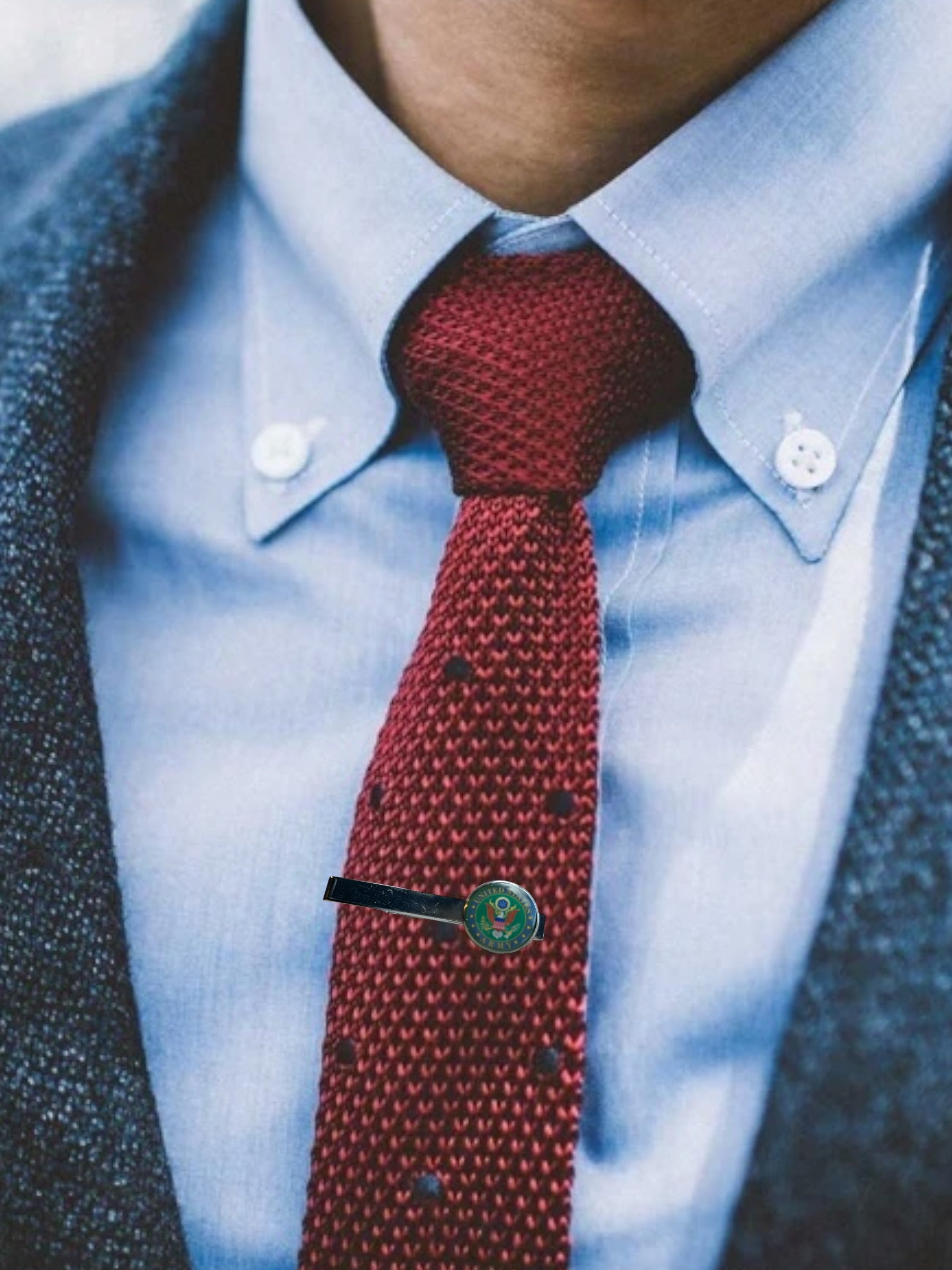 Army Seal Tie Bar - Officially Licensed
