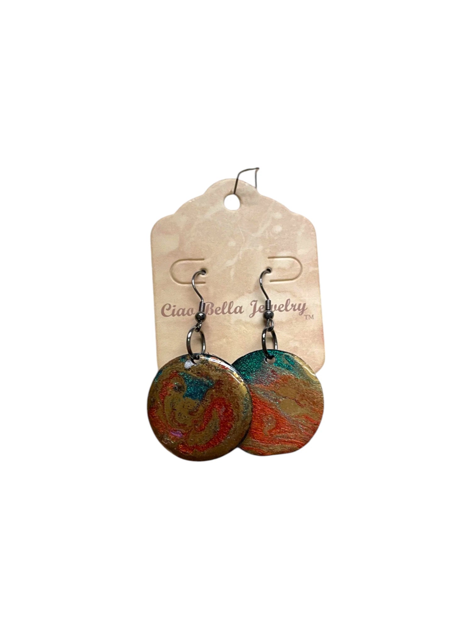 Upcycled Vinyl Record Earrings