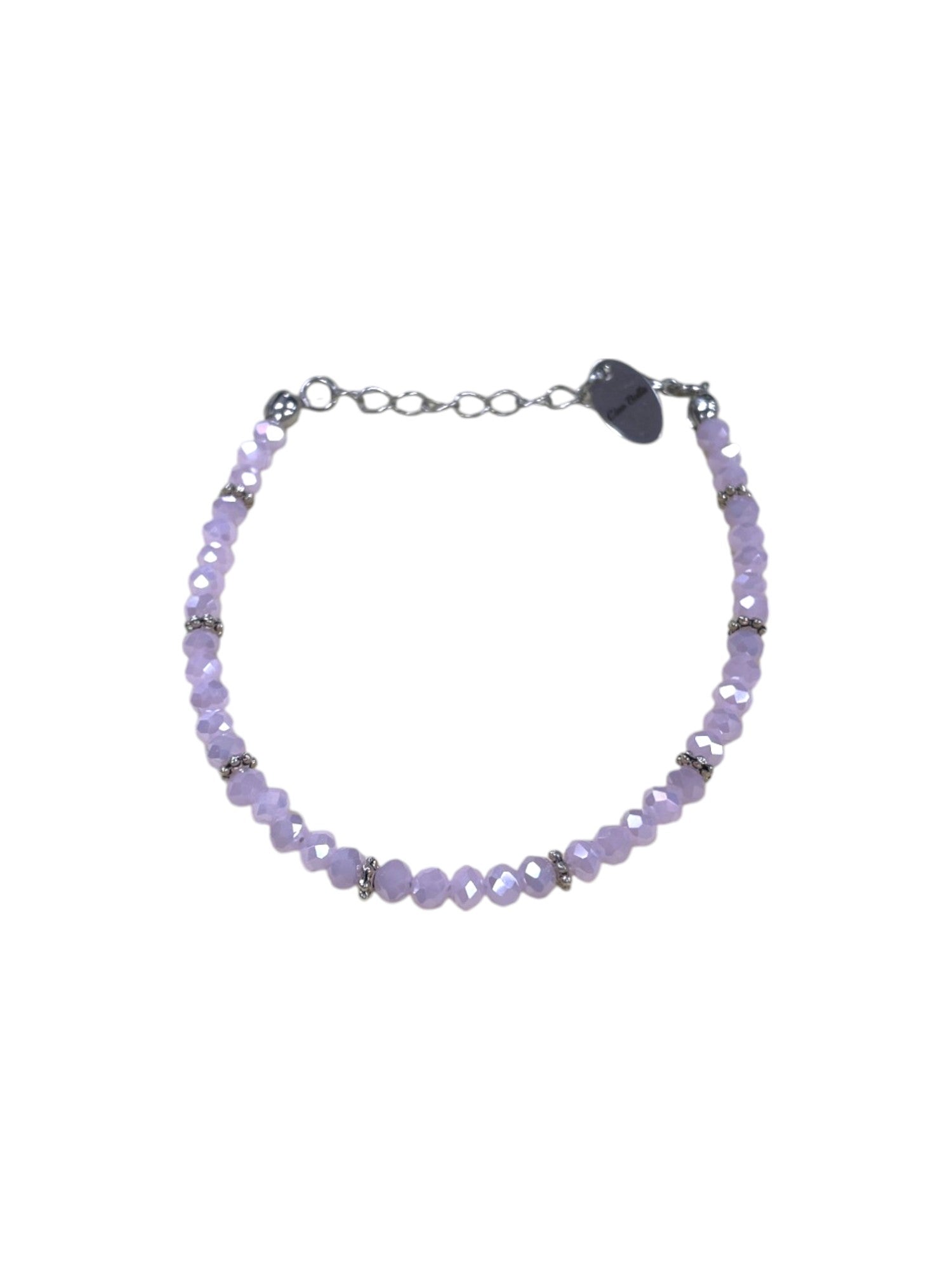 Sparkling Crystal Anklet with Extender Chain | A Touch of Summer Elegance