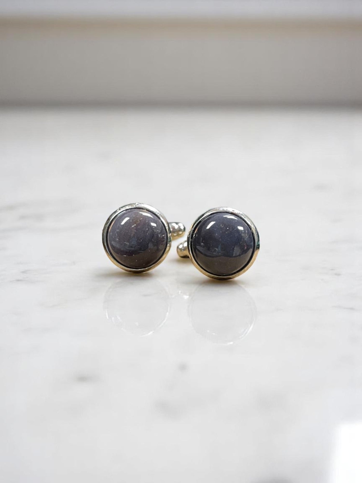 Stone Stainless Steel Cufflinks | Different Stone Options