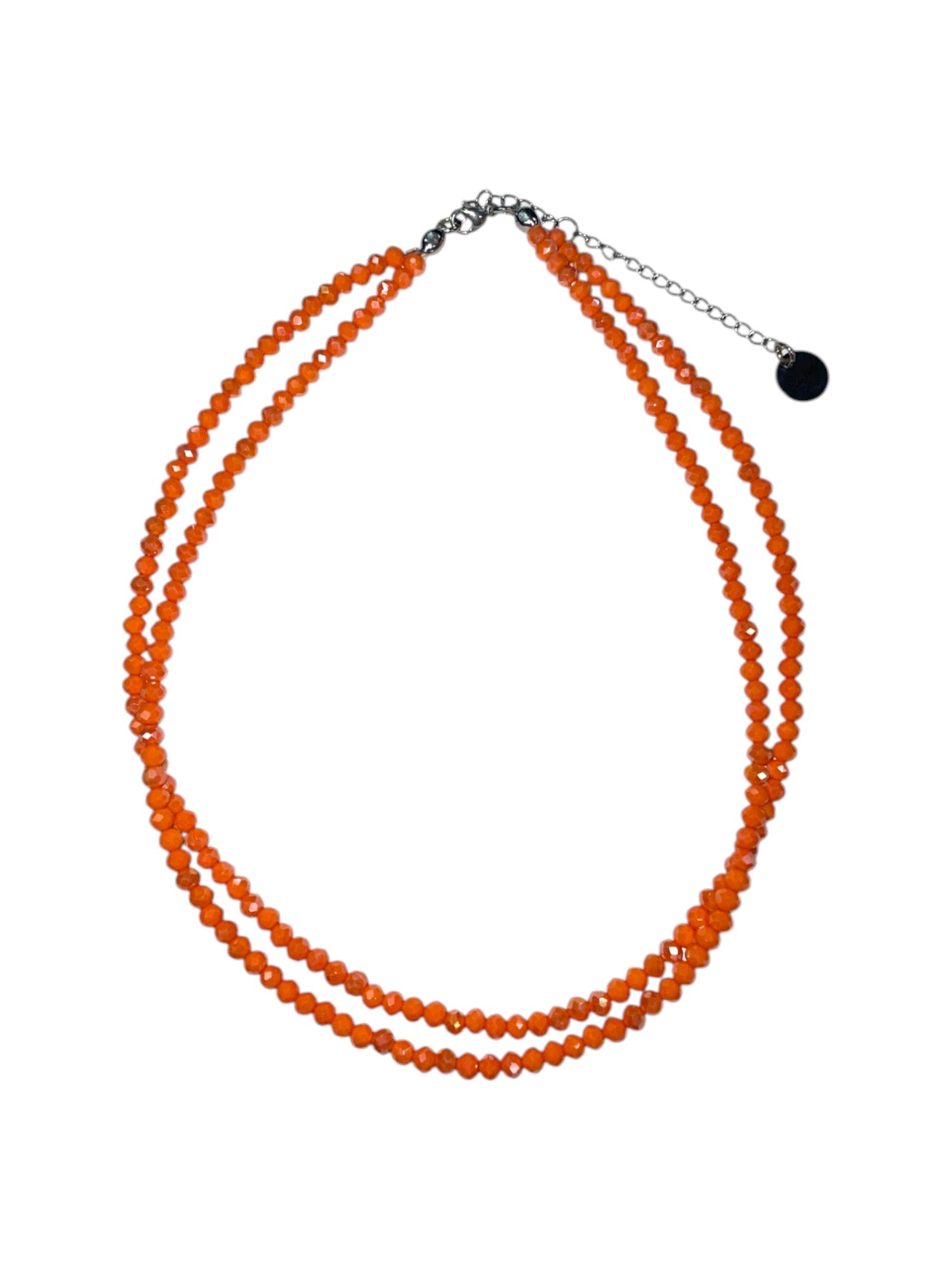 Double Strand Beaded Necklace | Gold & Stainless Steel Options