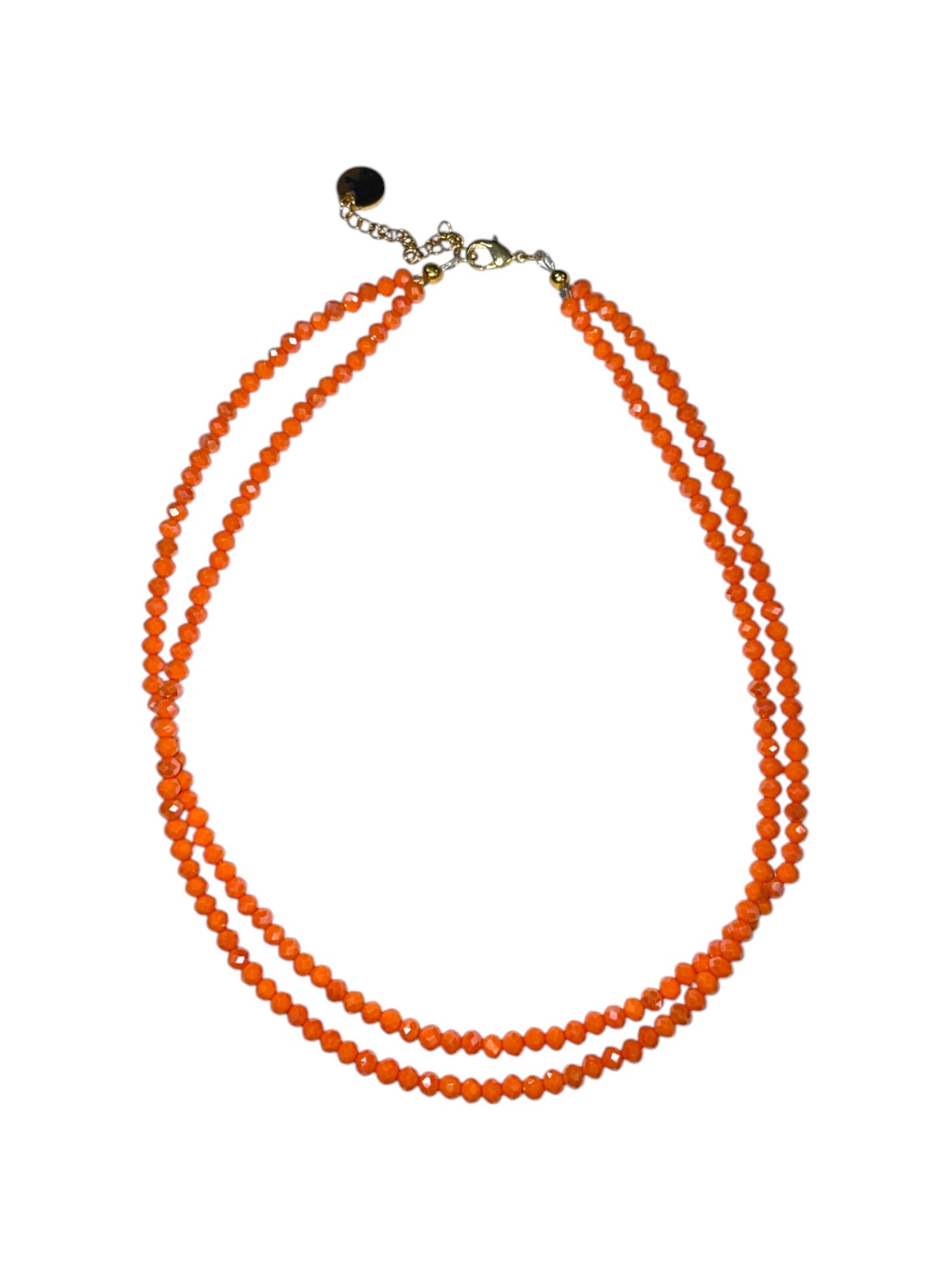 Double Strand Beaded Necklace | Gold & Stainless Steel Options