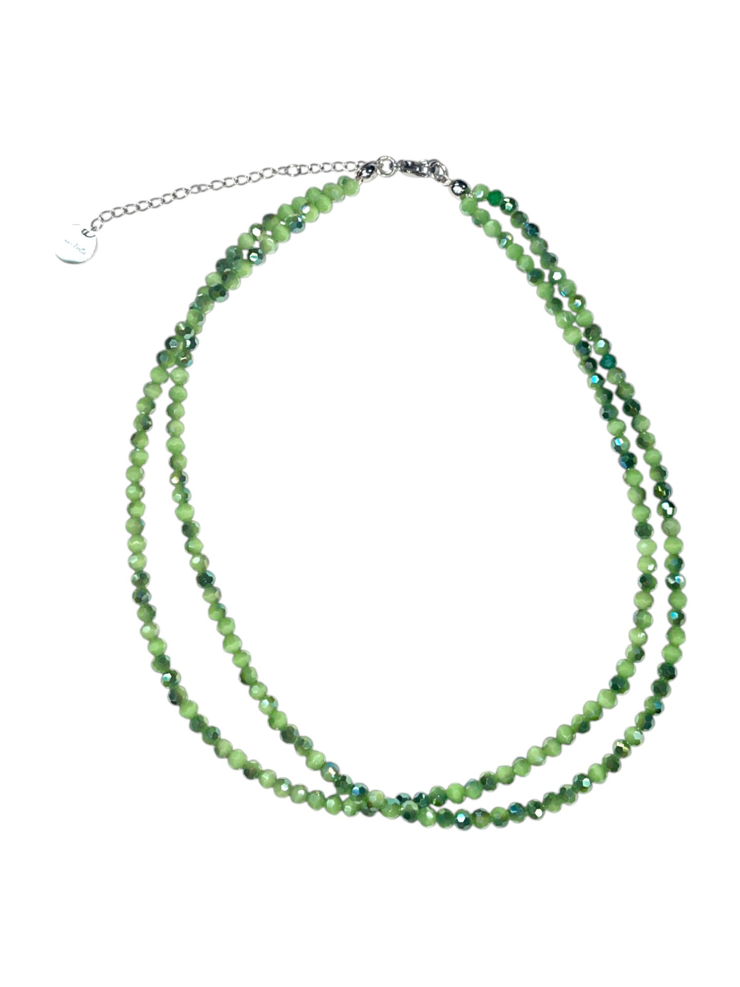 Double Strand Beaded Necklace | Gold & Stainless Steel Options