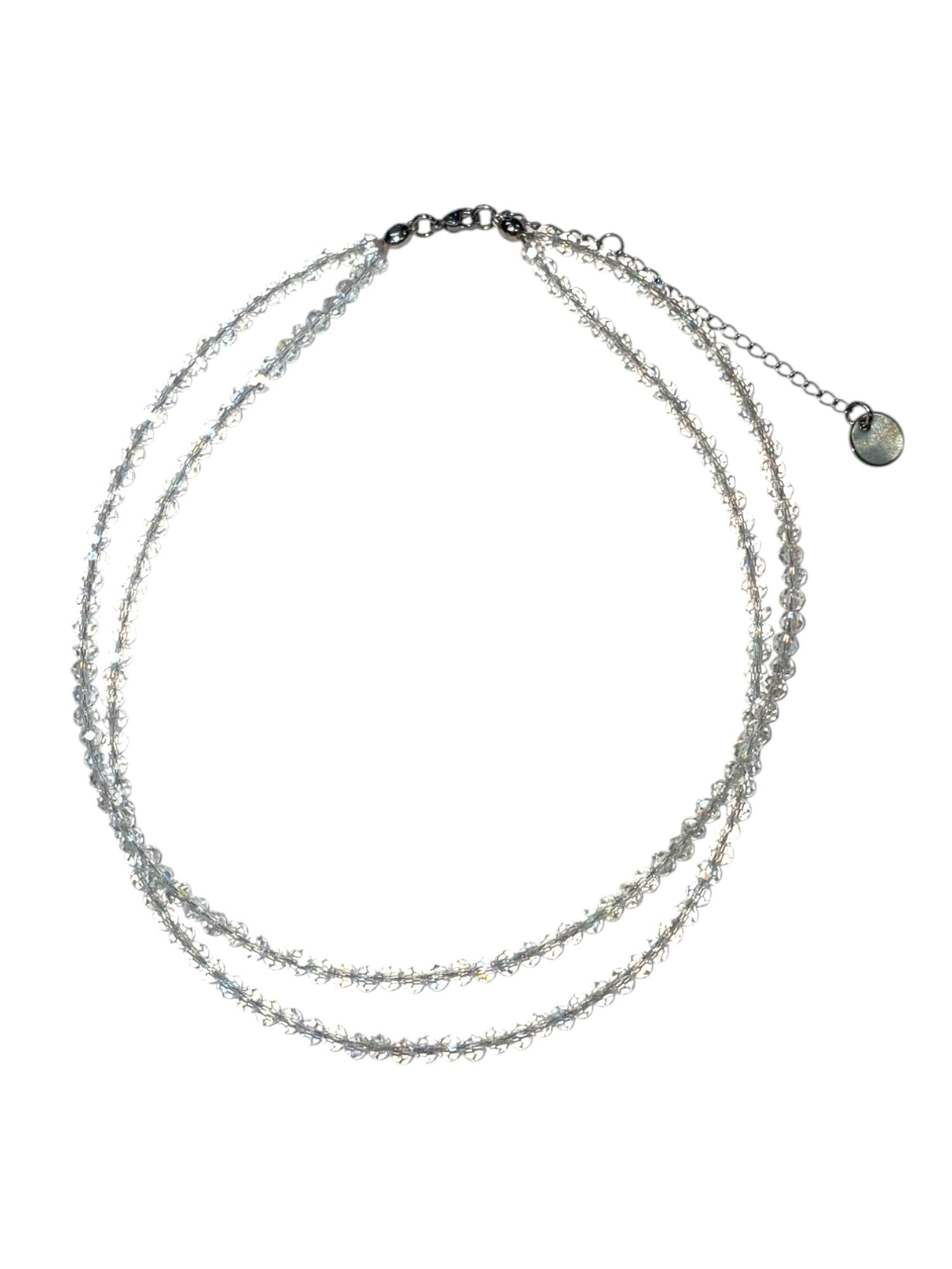 Double Strand Beaded Necklace | Gold & Stainless Steel Options