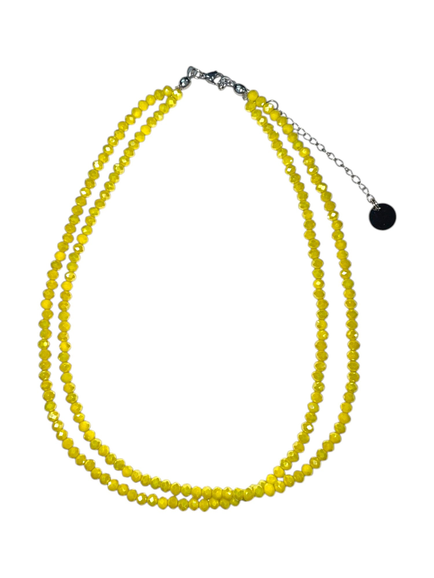 Double Strand Beaded Necklace | Gold & Stainless Steel Options