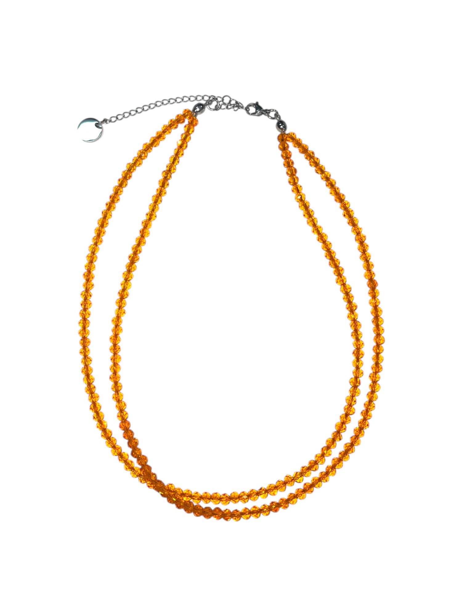 Double Strand Beaded Necklace | Gold & Stainless Steel Options