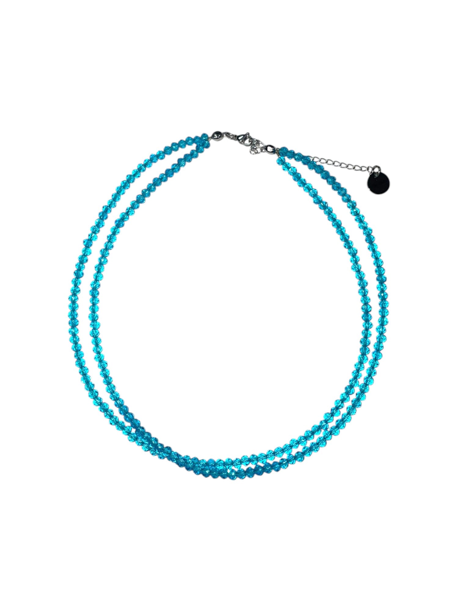 Double Strand Beaded Necklace | Gold & Stainless Steel Options