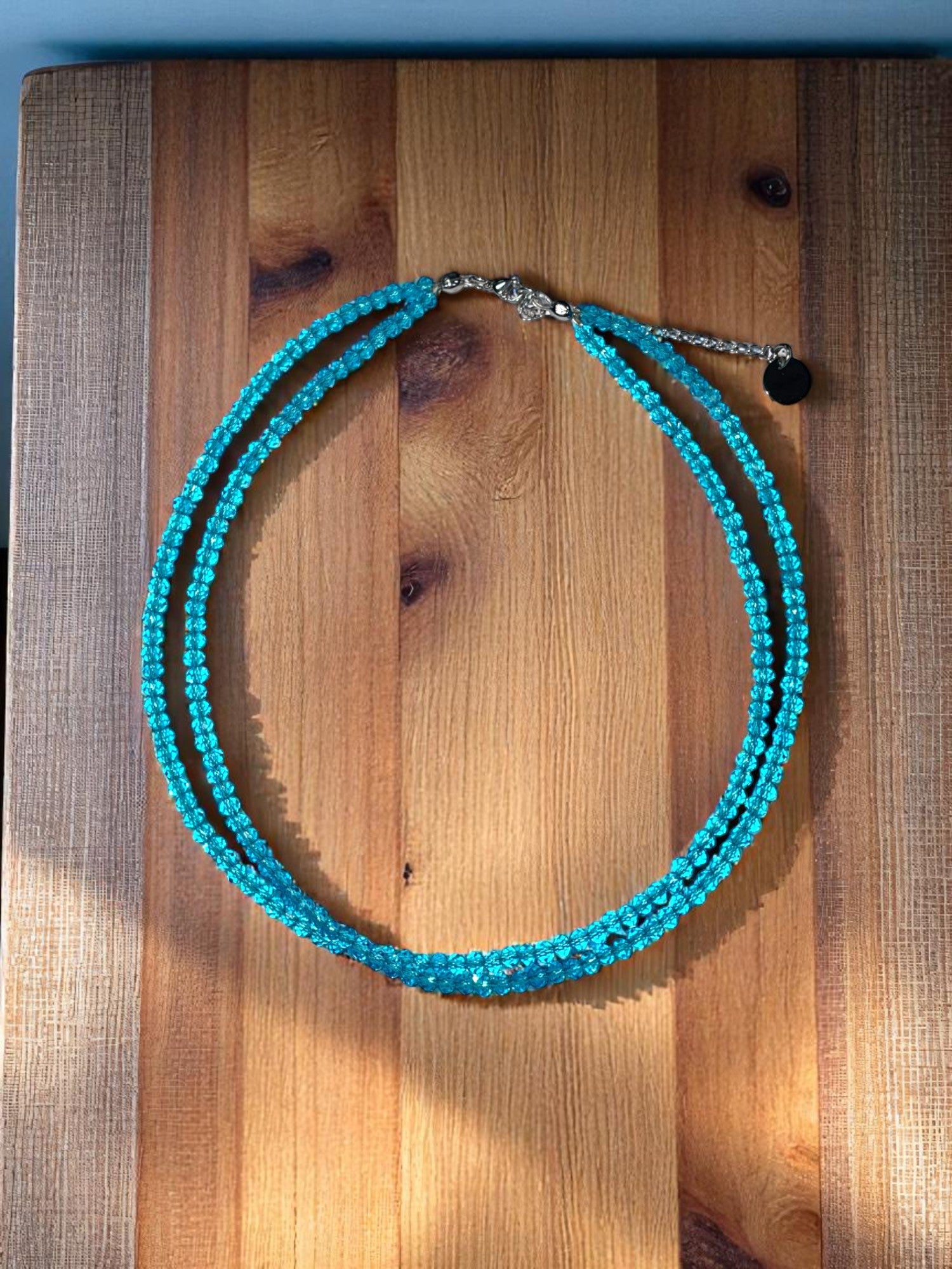 Double Strand Beaded Necklace | Gold & Stainless Steel Options