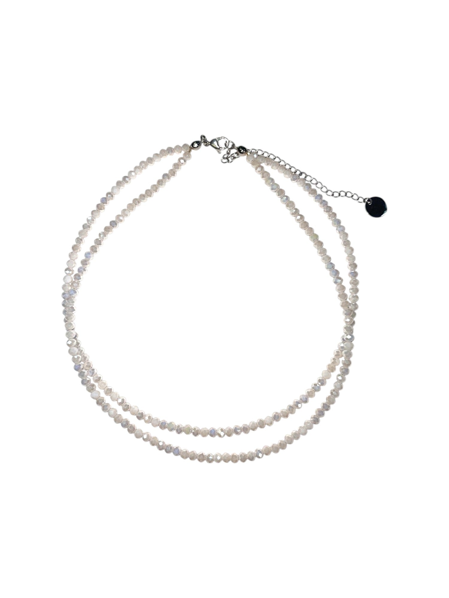 Double Strand Beaded Necklace | Gold & Stainless Steel Options