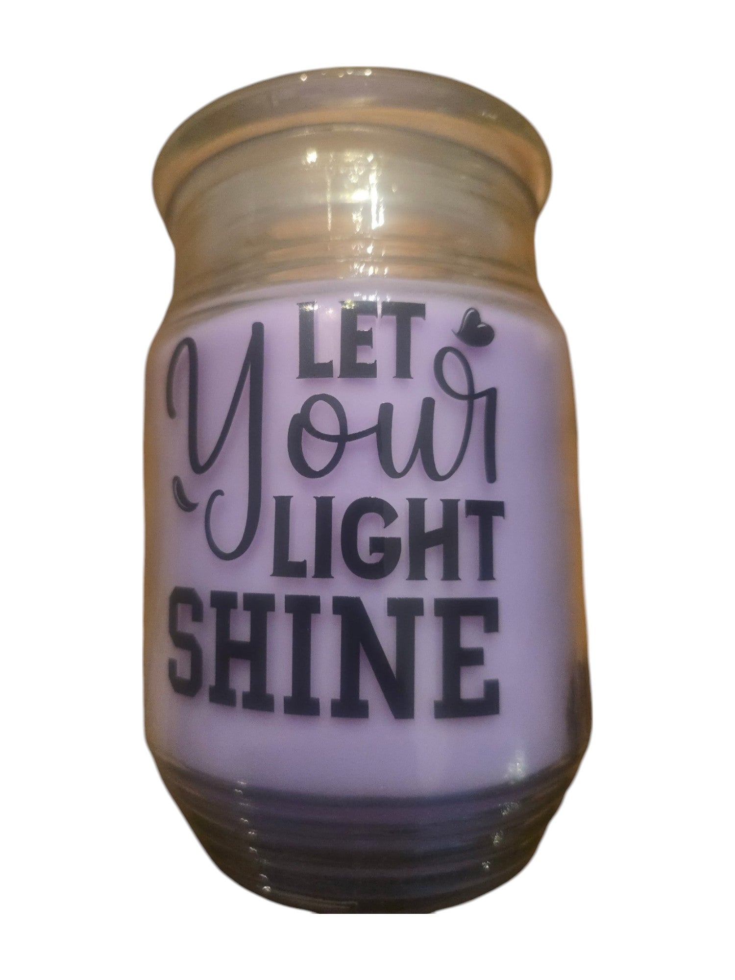Lilac candle