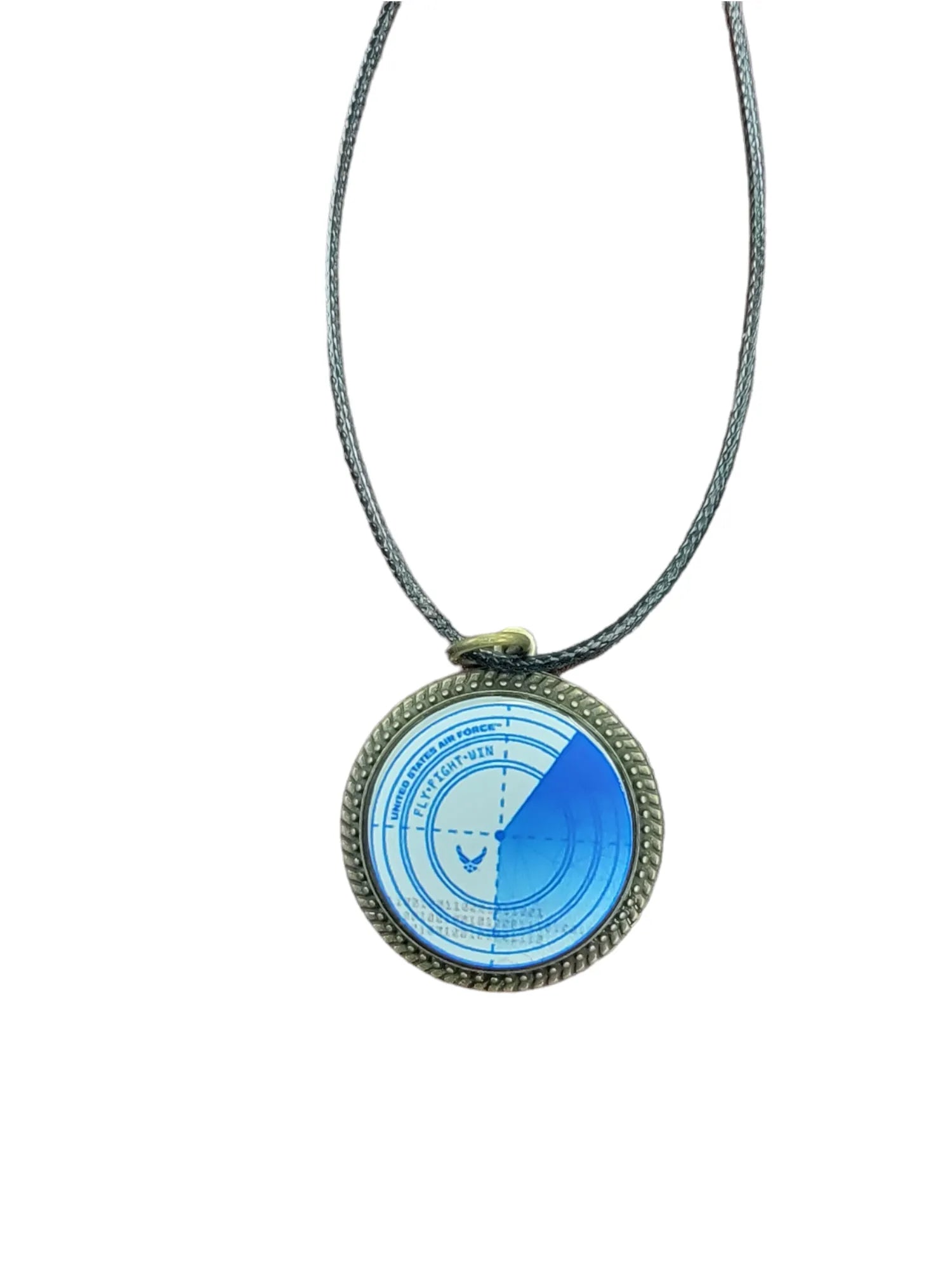 Army, Navy, Air Force, Space Force, Marine Corps Logo Pendant Necklaces | Made in the USA |, Officially Licensed