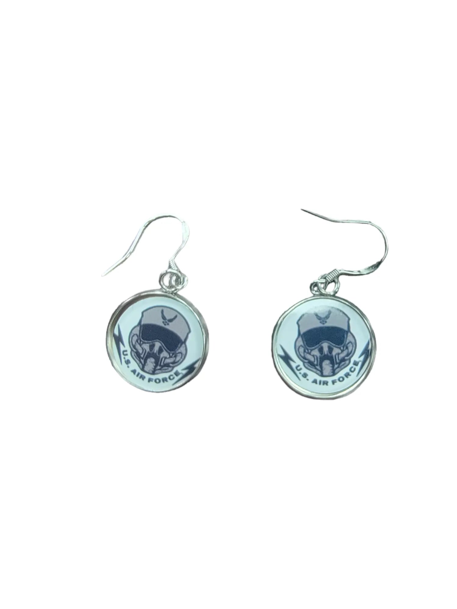 Officially Licensed Air Force Seal, Air Force Roundel, , Air Force Wings or Air Force Thunderbird Earrings - A Proud Symbol of Service and Sacrifice
