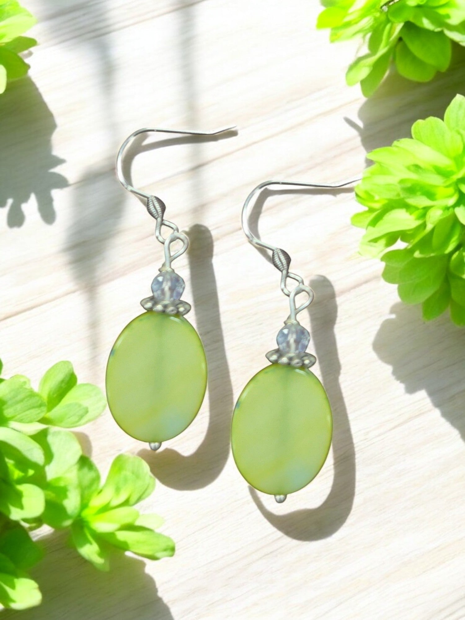 Women's Colorful Geometric Shell Earrings | Assorted Colors and Styles