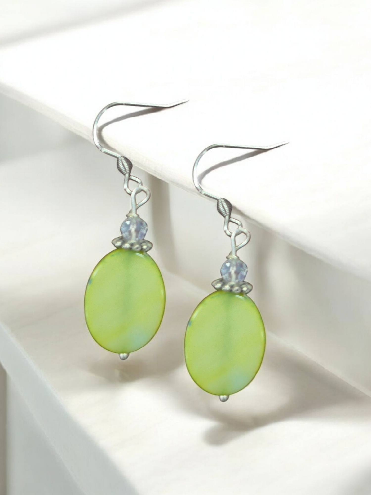 Women's Colorful Geometric Shell Earrings | Assorted Colors and Styles