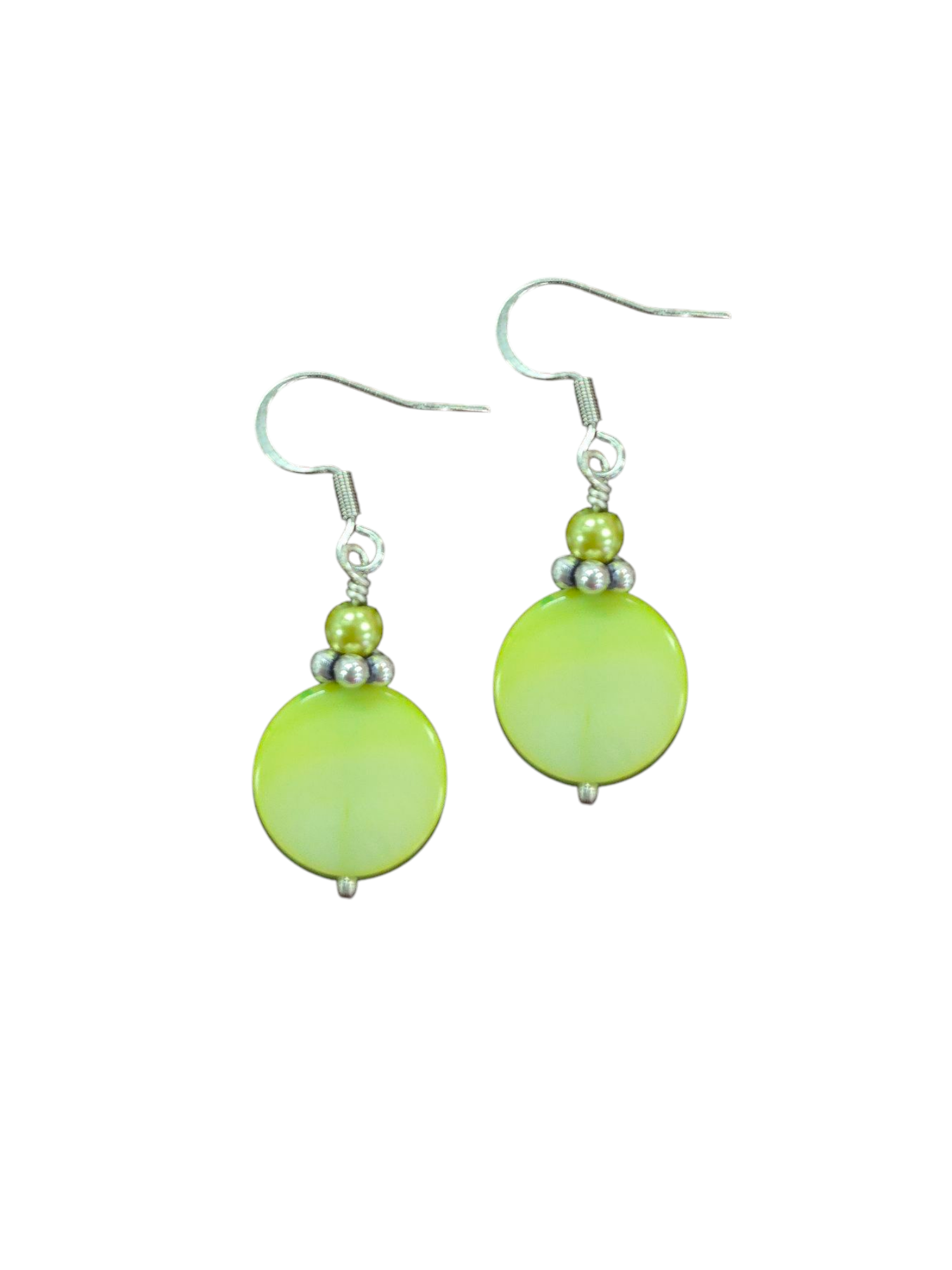 Women's Colorful Geometric Shell Earrings | Assorted Colors and Styles